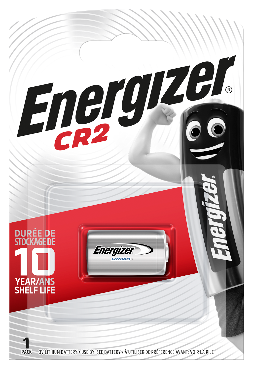 7638900026429 ENERGIZER BATTERIE LITHIUM CR2 1 STÜCK