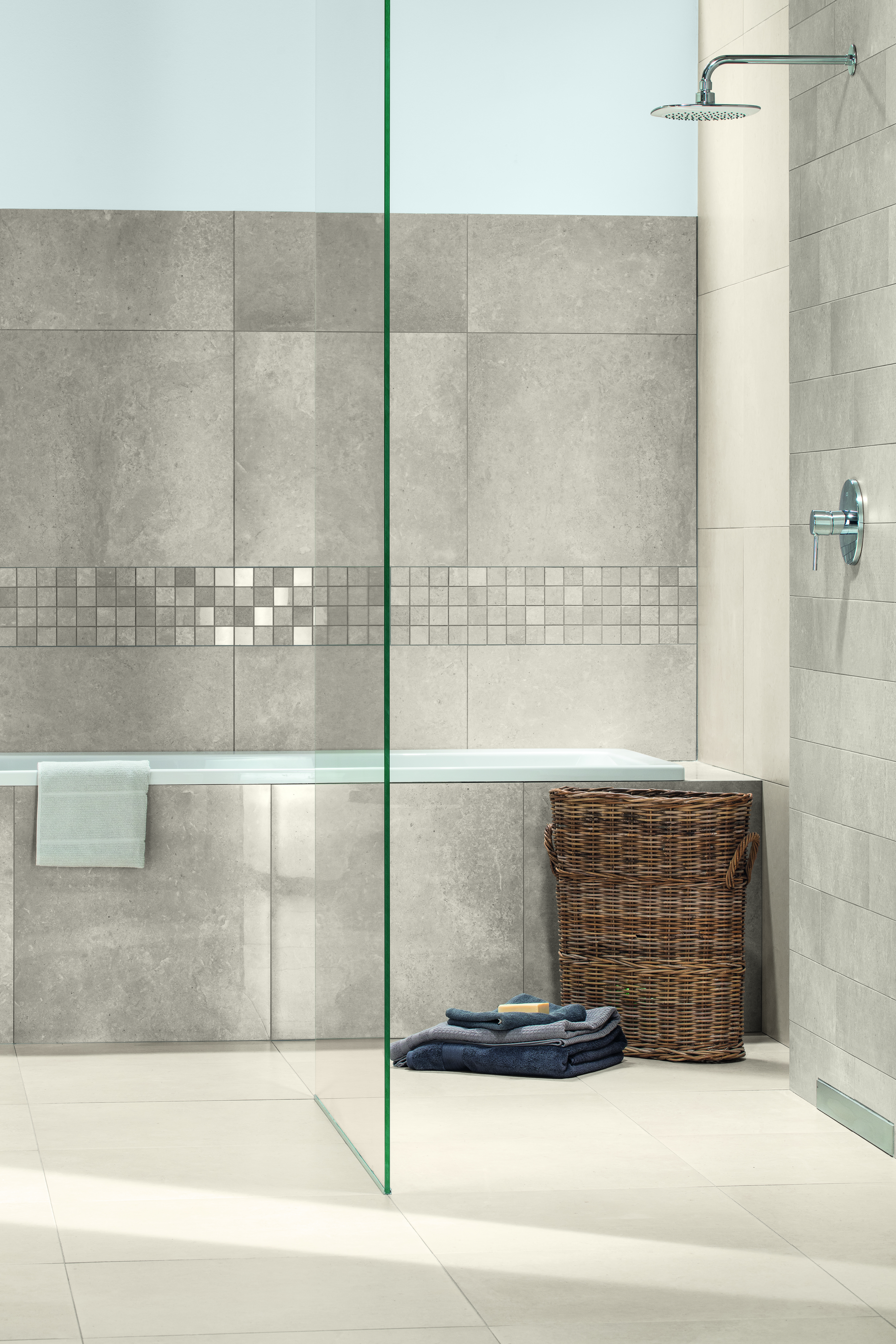 Lasselsberger Kalkstein Mosaik Lime beige, 30 x 30 cm