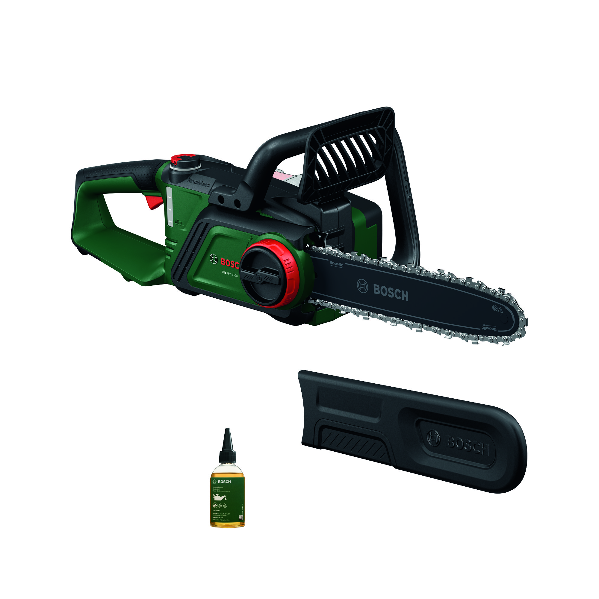 Bosch Akku-Kettensäge PKE18V-30-28
