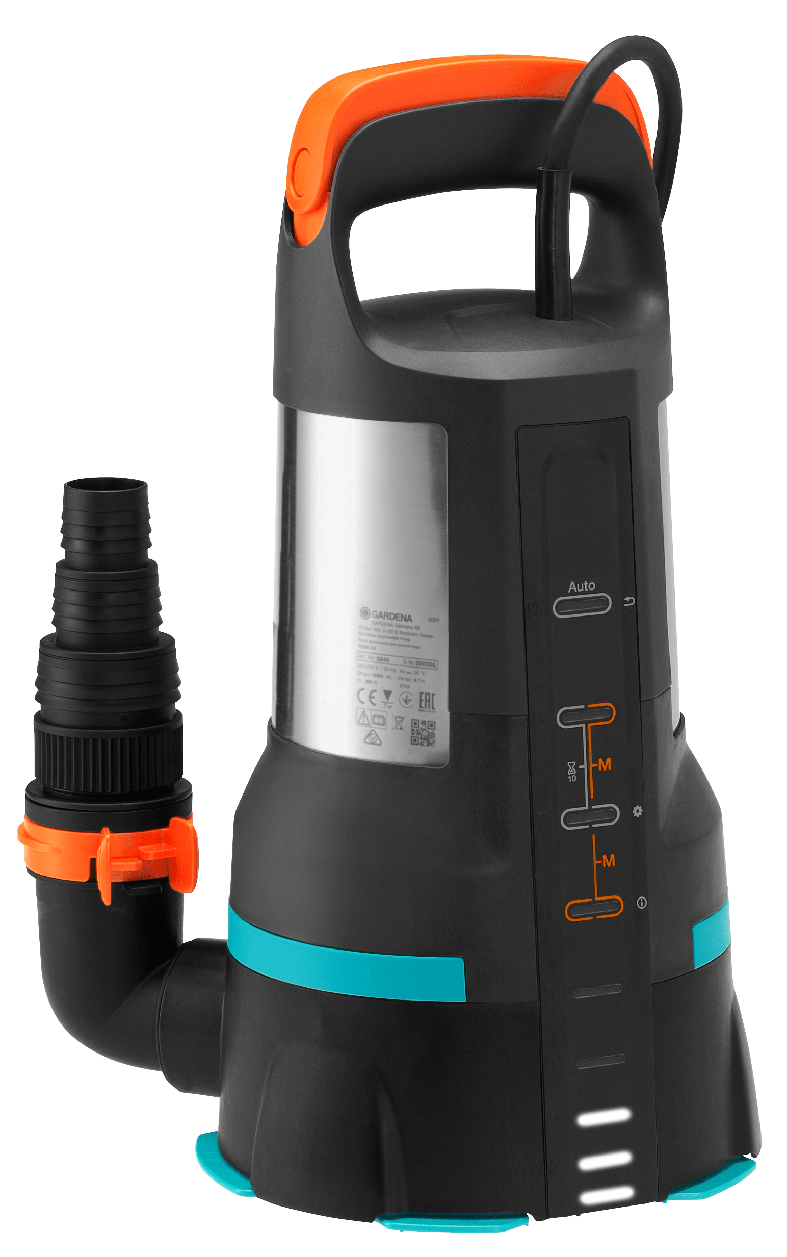 AD-548915 Gardena Klar-/ Schmutzwassertauchpumpe 19500 Aquasensor