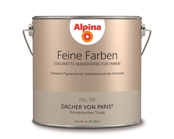 Alpina Feine Farbe No. 06, Dächer von Paris