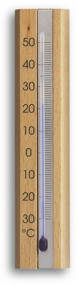 087968_12104205 DOSTMANN INNENTHERMOMETER BUCHE MIT ALU