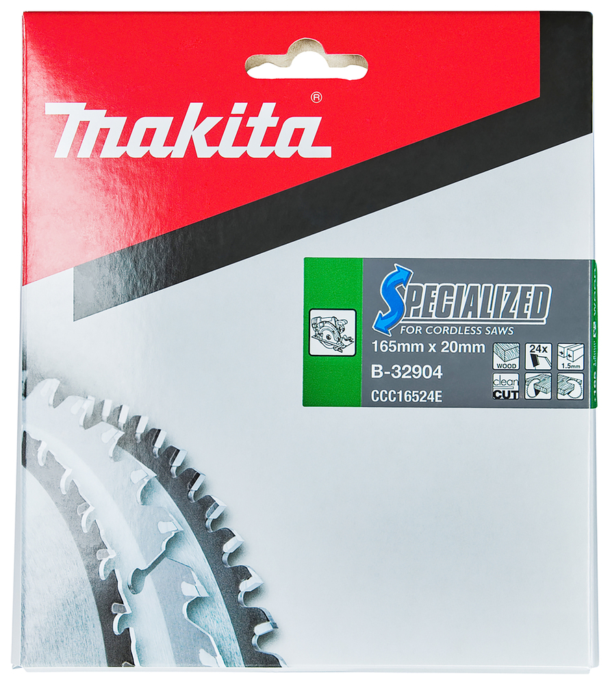 Makita SPECIALIZED Sägeblatt 165x20x24Z