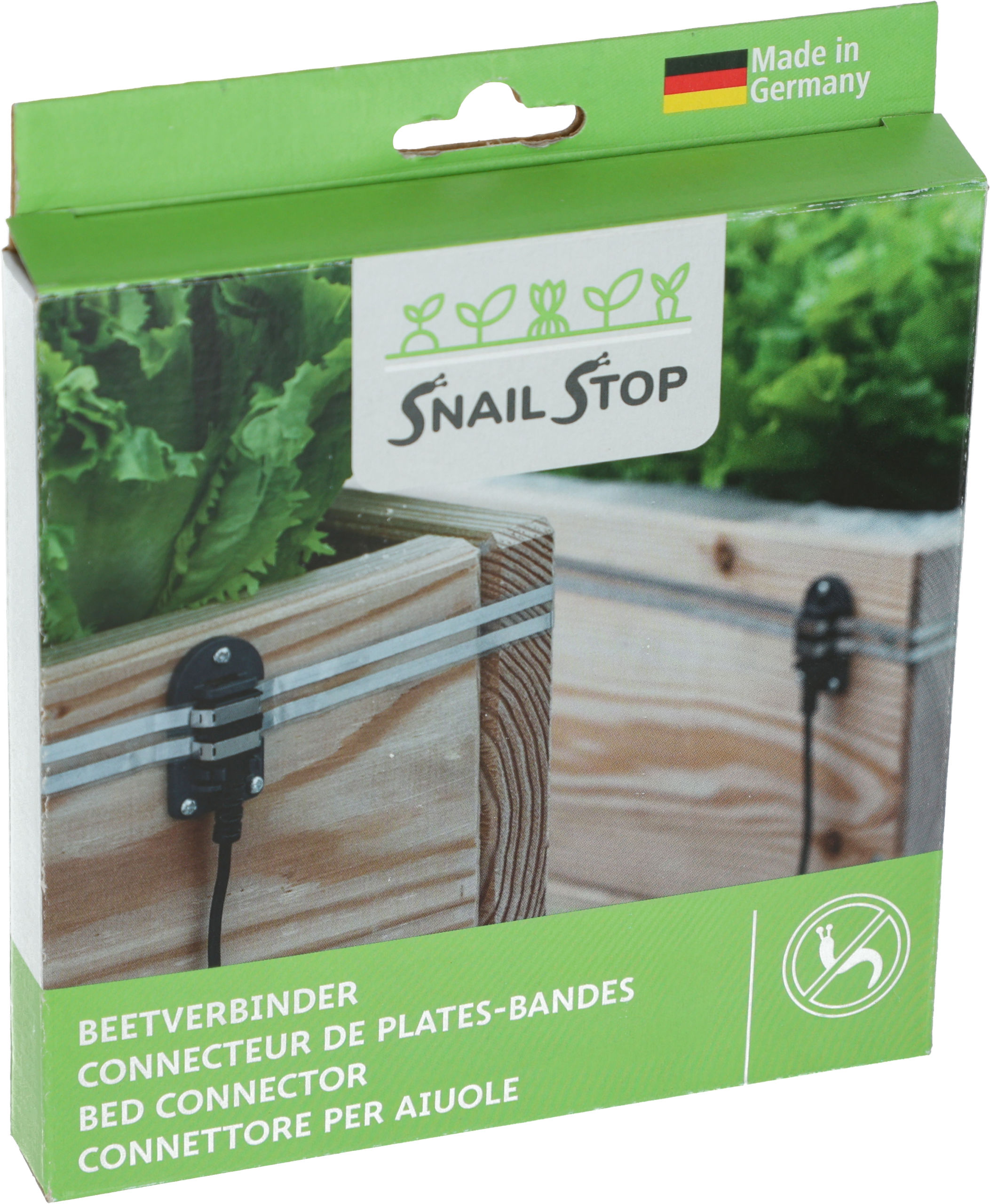 Kerbl SnailStop Beetverbinder 2,5 m elektrischer Schneckenzaun