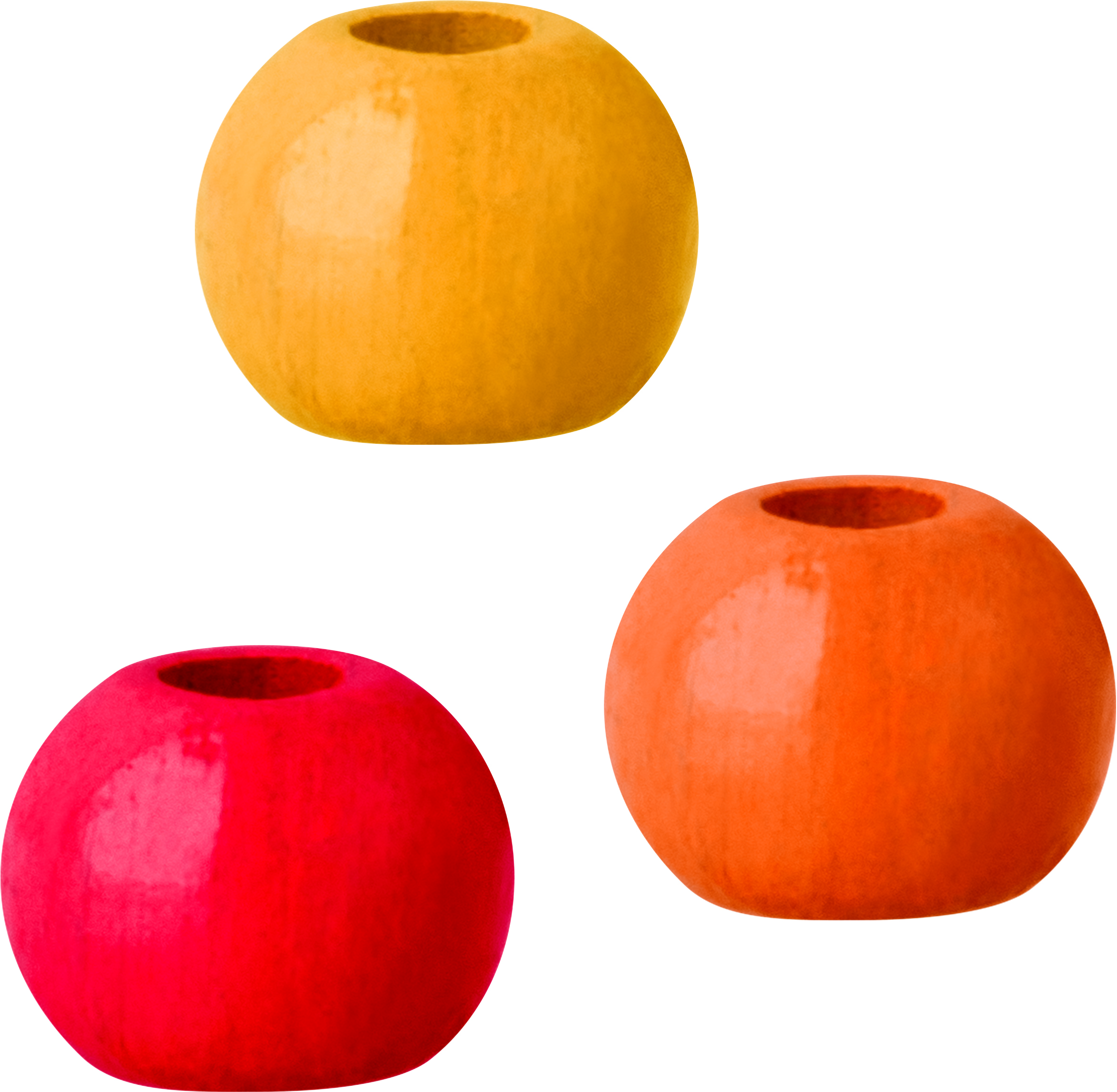 Knorr prandell Holzperle 4 mm, ge rot Mix 165er Knorr prandell Holzperle 4 mm, ge rot Mix 165er