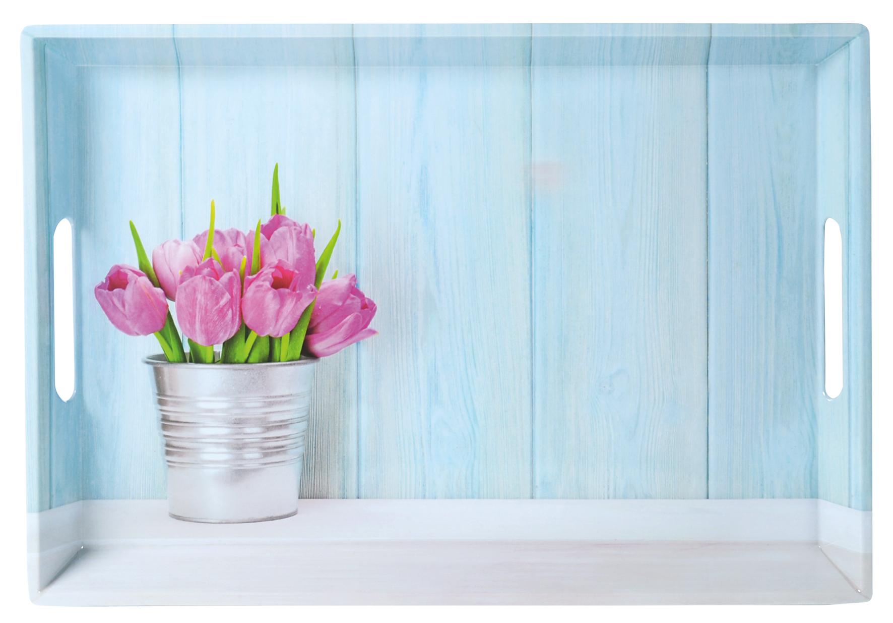 Kesper Serviertablett, Motiv: Tulpen, 50 x 35 x 4,5 cm Kesper Serviertablett, Motiv: Tulpen, 50 x 35 x 4,5 cm