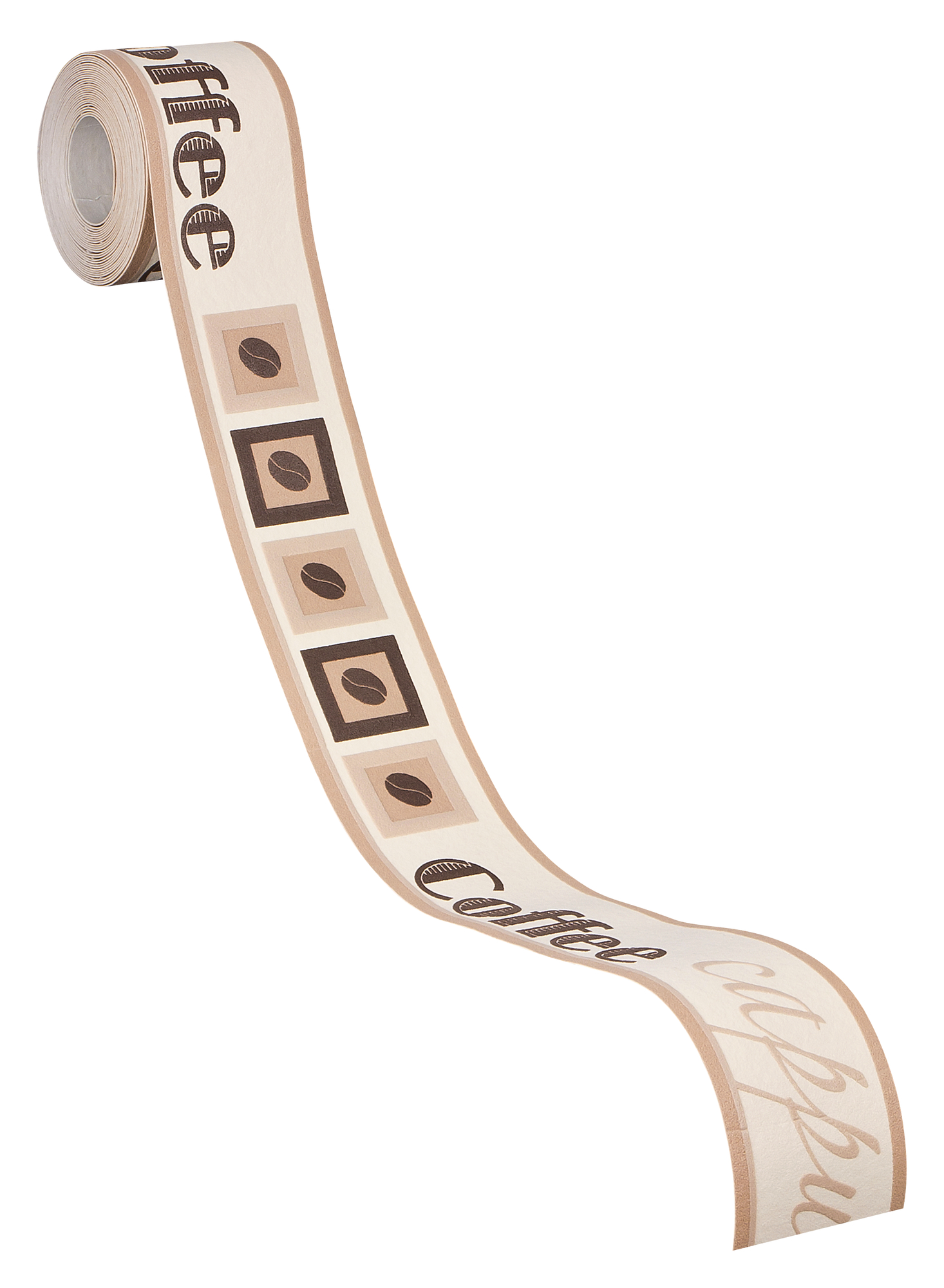 A.S. Création selbstklebende Bordüre, kaffeebohnen beige braun – borte mit schriftzug coffee & cappuccino A.S. Création selbstklebende Bordüre, kaffeebohnen beige braun – borte mit schriftzug coffee & cappuccino