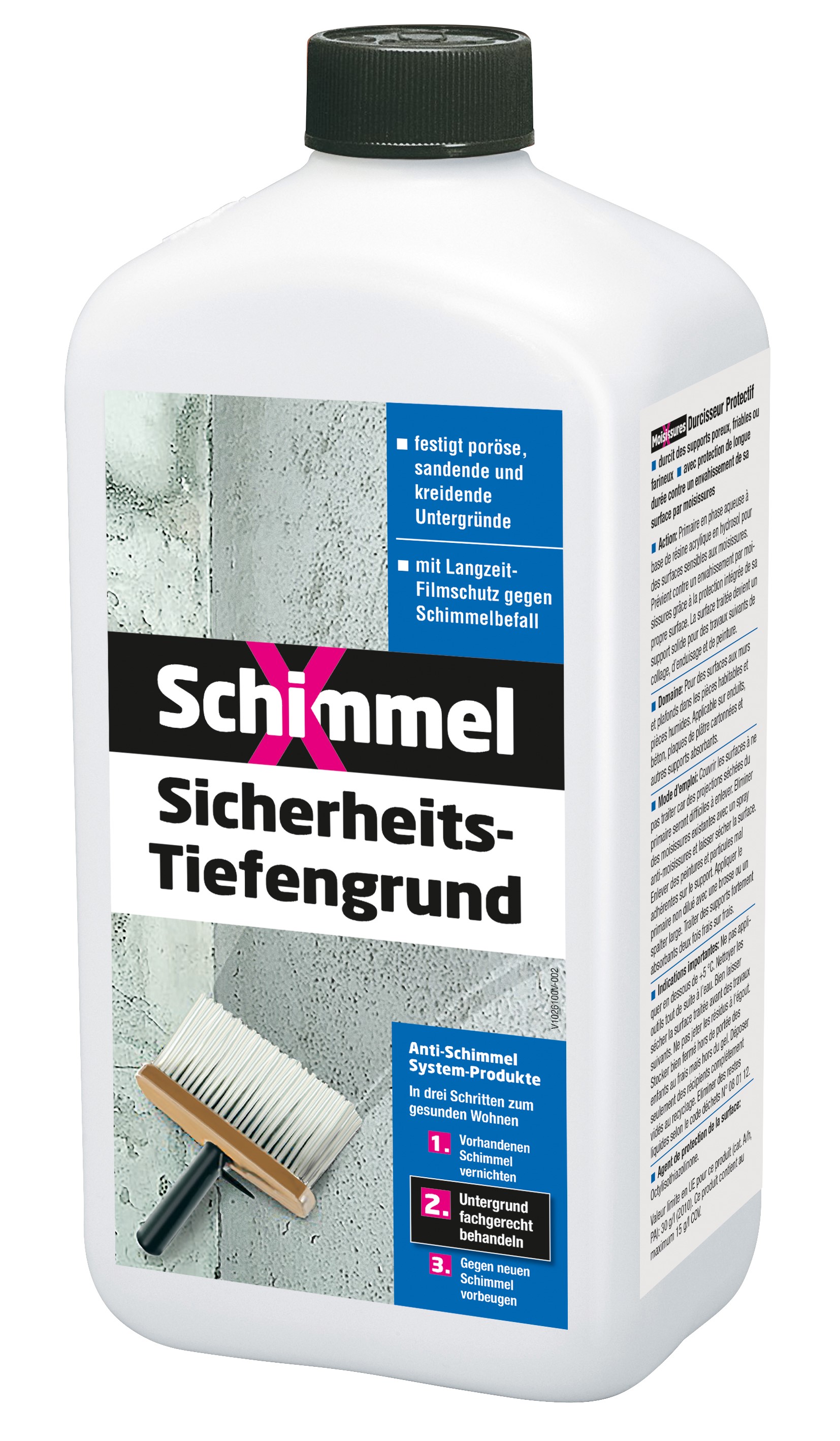 SchimmelX Sicherheits-Tiefengrund, 1 l SchimmelX Sicherheits-Tiefengrund, 1 l