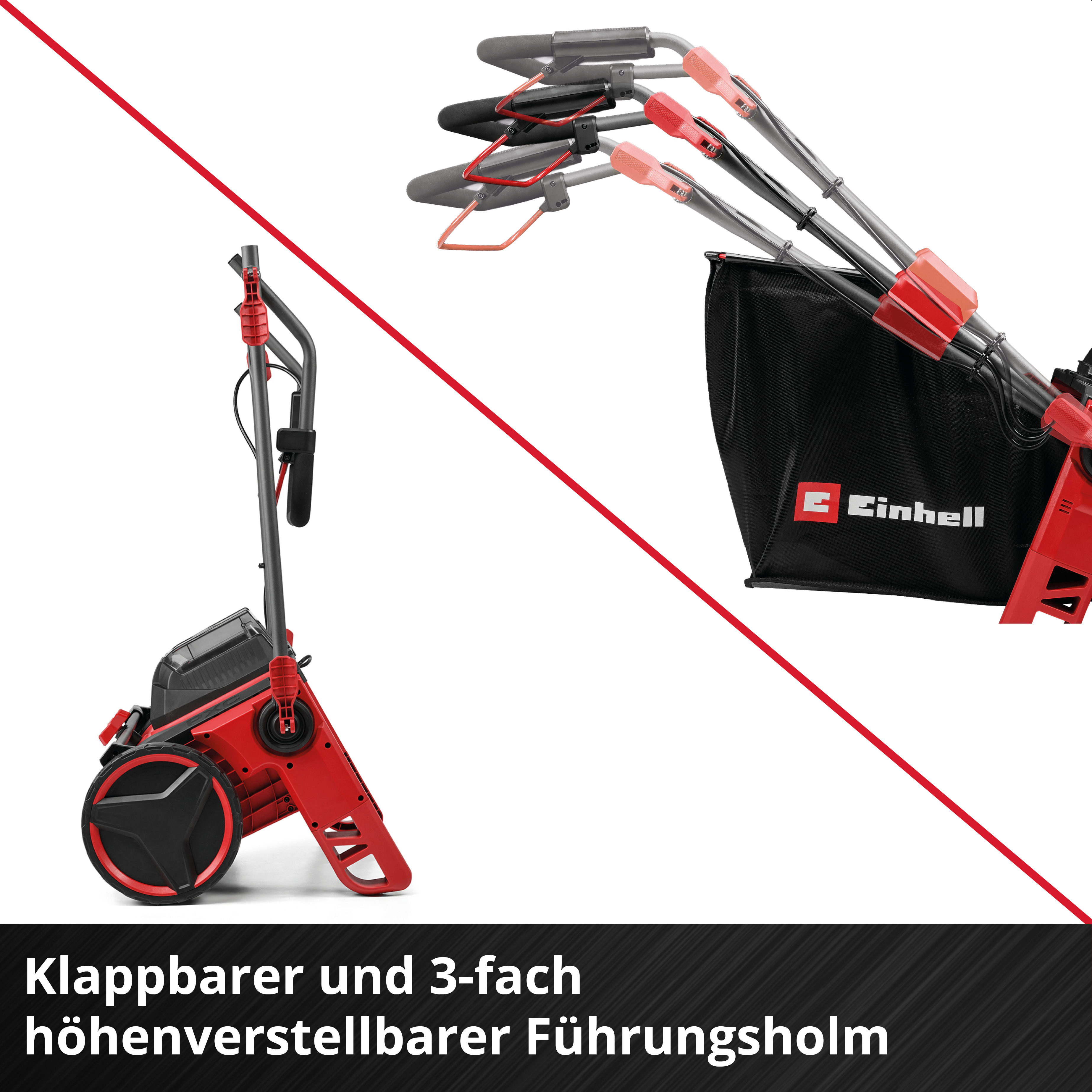 Einhell Akku-Laub- und Rasensammler GE-GC 18/55 Li E-Solo