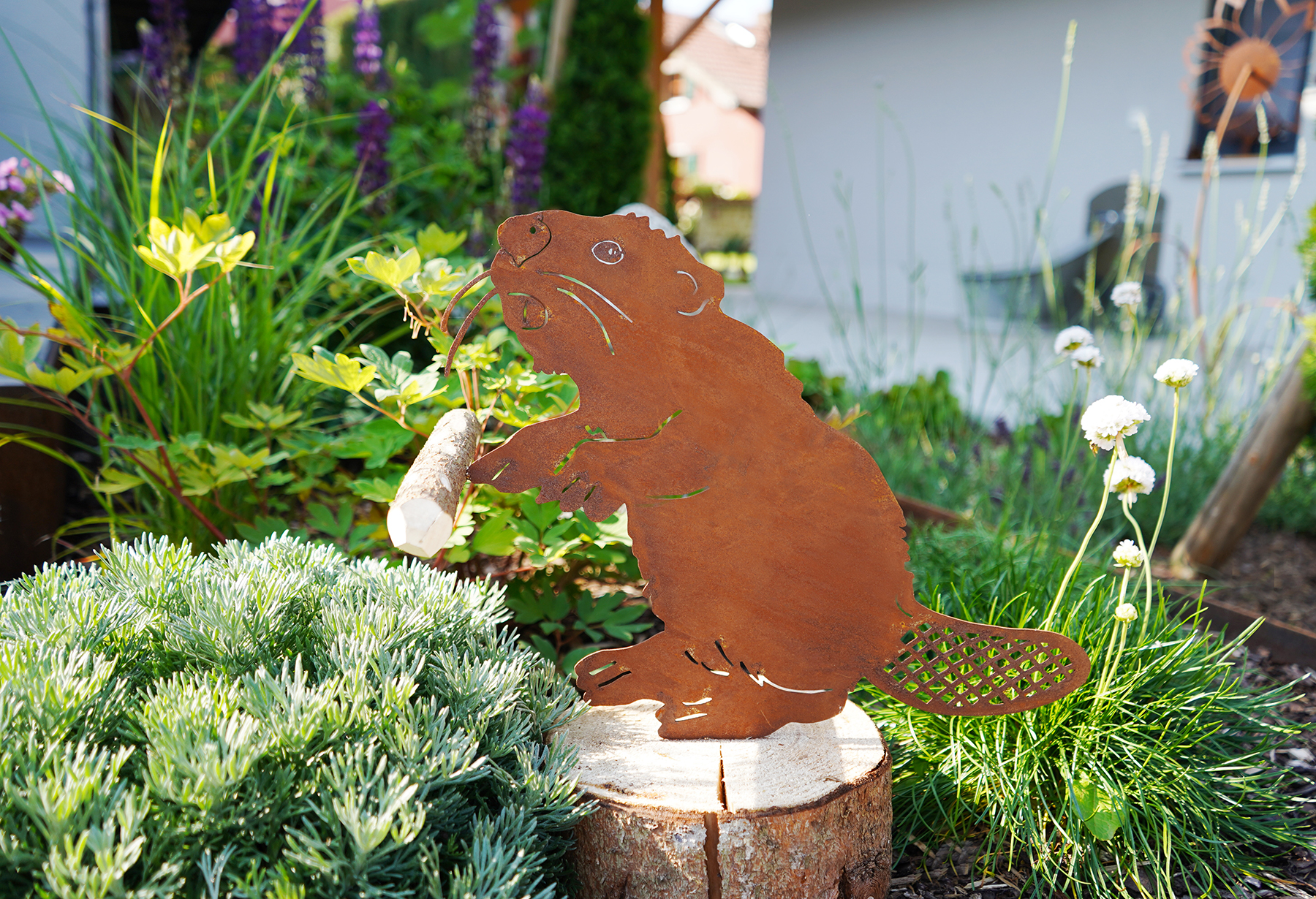 Badeko Biber -Maximilian- auf Holzfuß