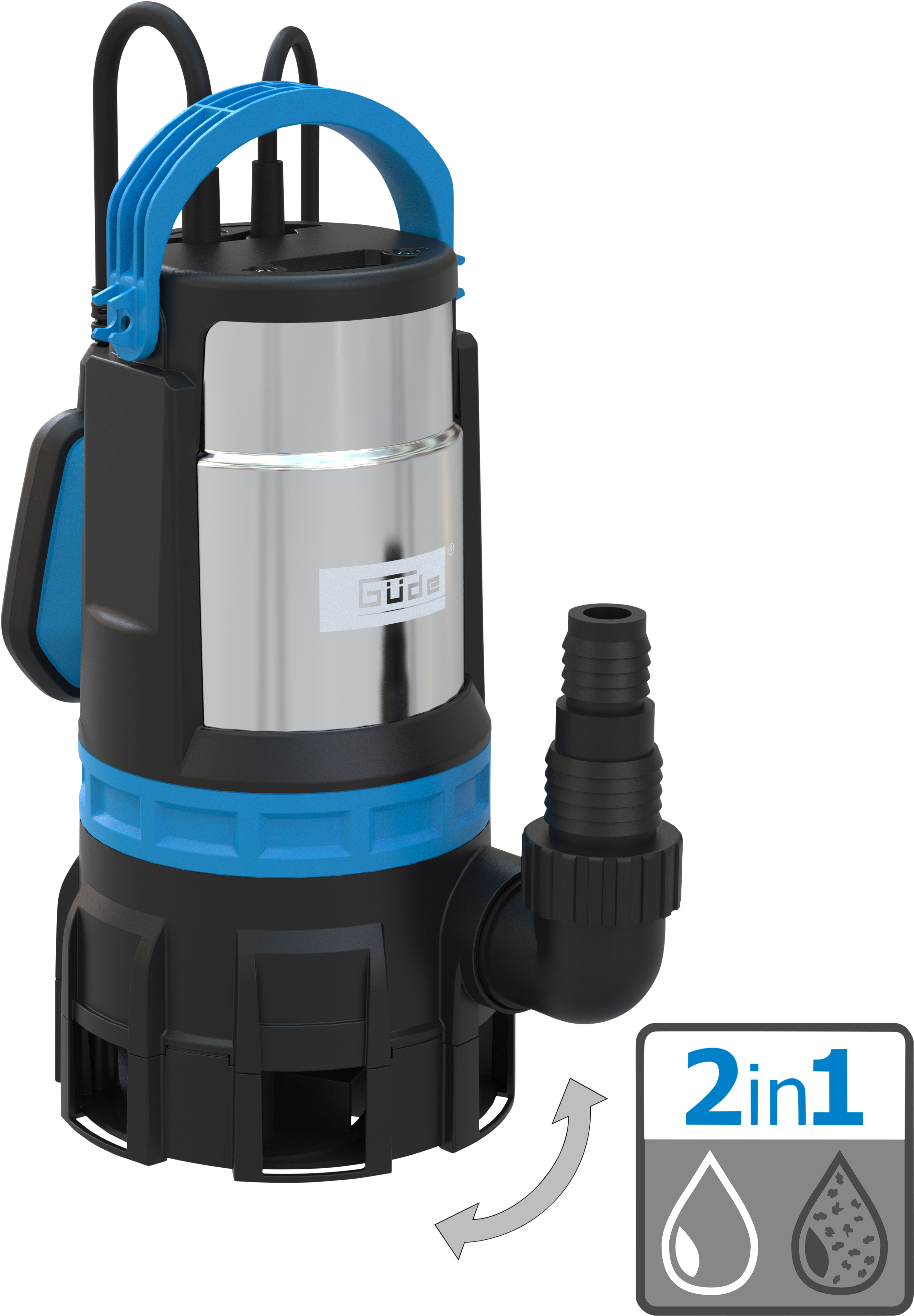 Güde Kombitauchpumpe GS 750.1 2in1 Güde Kombitauchpumpe GS 750.1 2in1