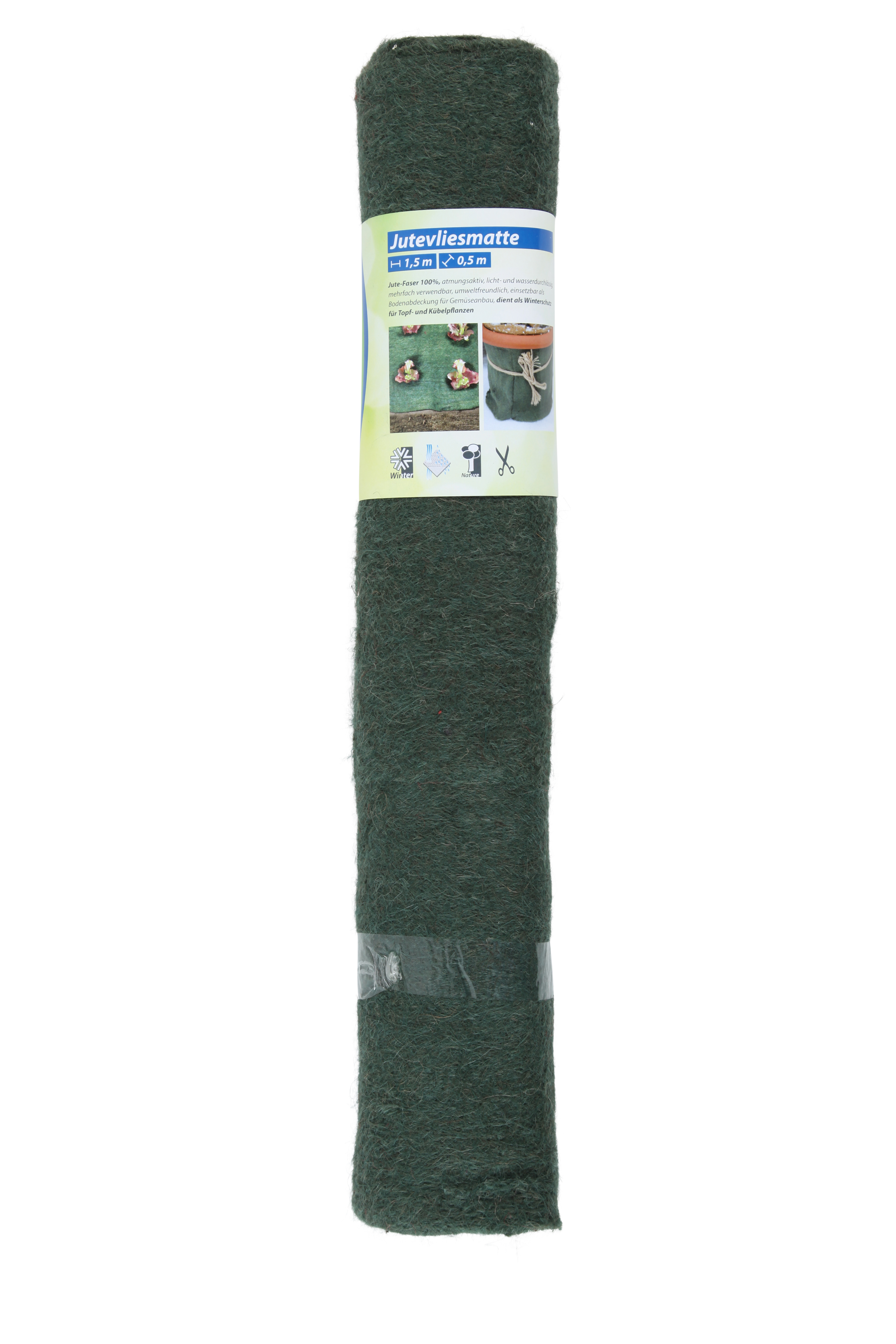 Floraworld Jutevliesmatte classic, 1,5 x 0,5 m, grün Floraworld Jutevliesmatte classic, 1,5 x 0,5 m, grün