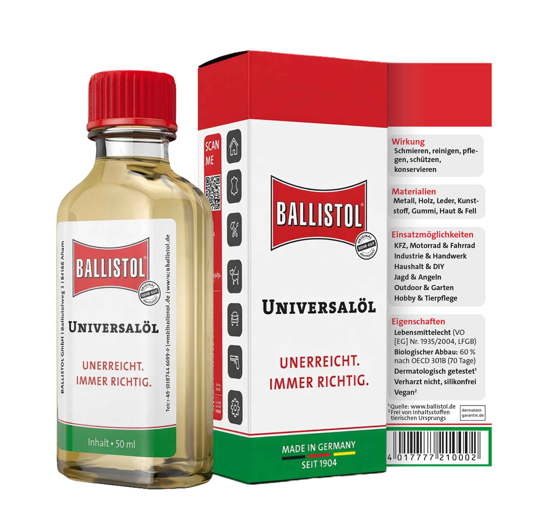 Ballistol Universalöl flüssig, 50ml
