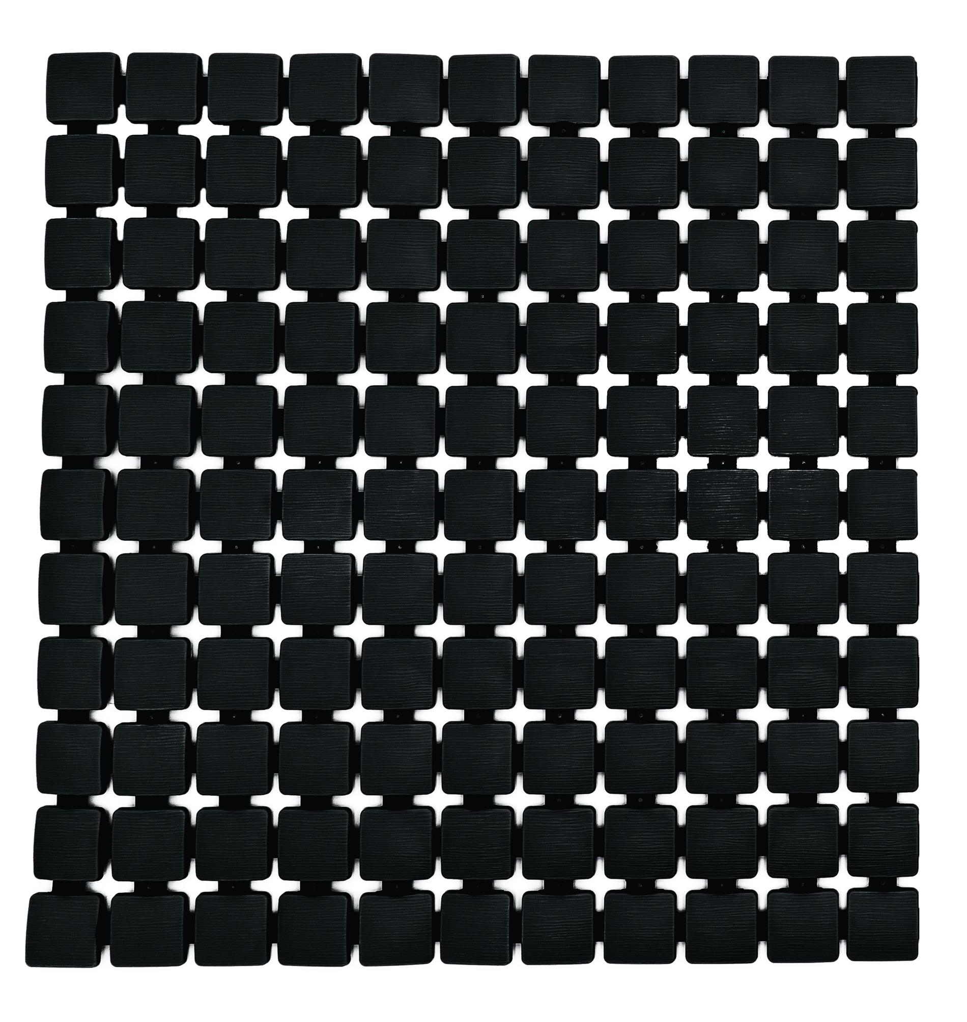 Ridder Duscheinlage Nevis ca. 54x54 cm, schwarz, PP / TPE Ridder Duscheinlage Nevis ca. 54x54 cm, schwarz, PP / TPE