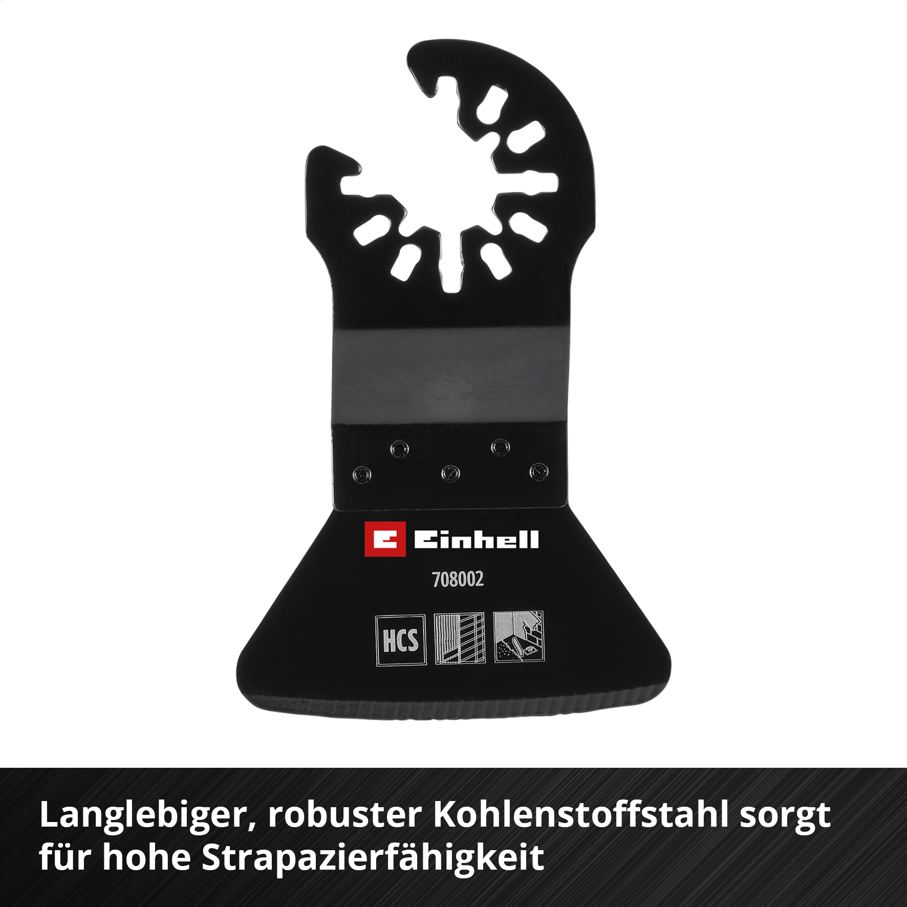 Einhell HCS-Schaber mit Universalaufnahme, starr, 52 x 26 mm