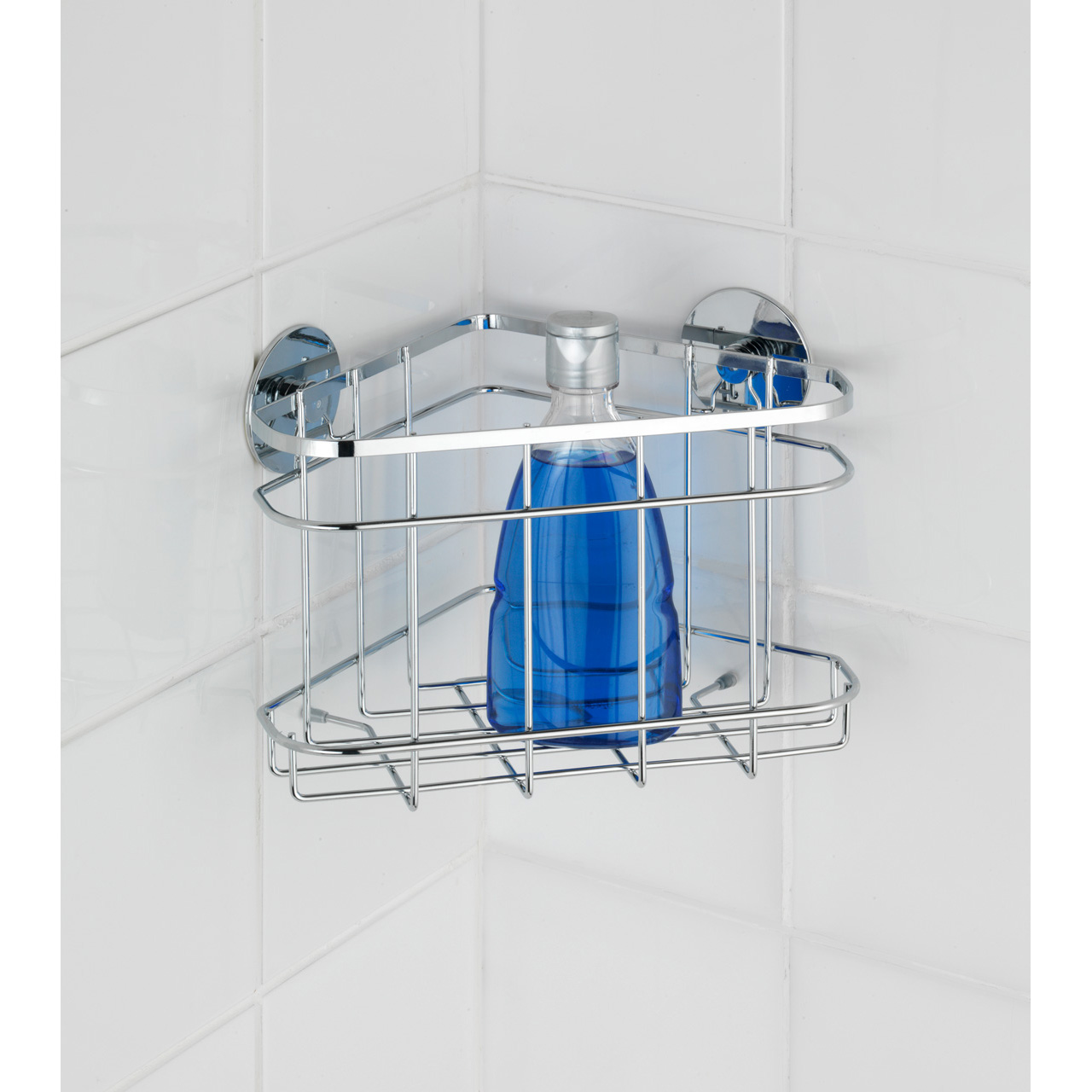 667455-Turbo-Loc-Eckkorb-Edelstahl_AMBI_01 WENKO TURBO-LOC ECKKORB EDELSTAHL