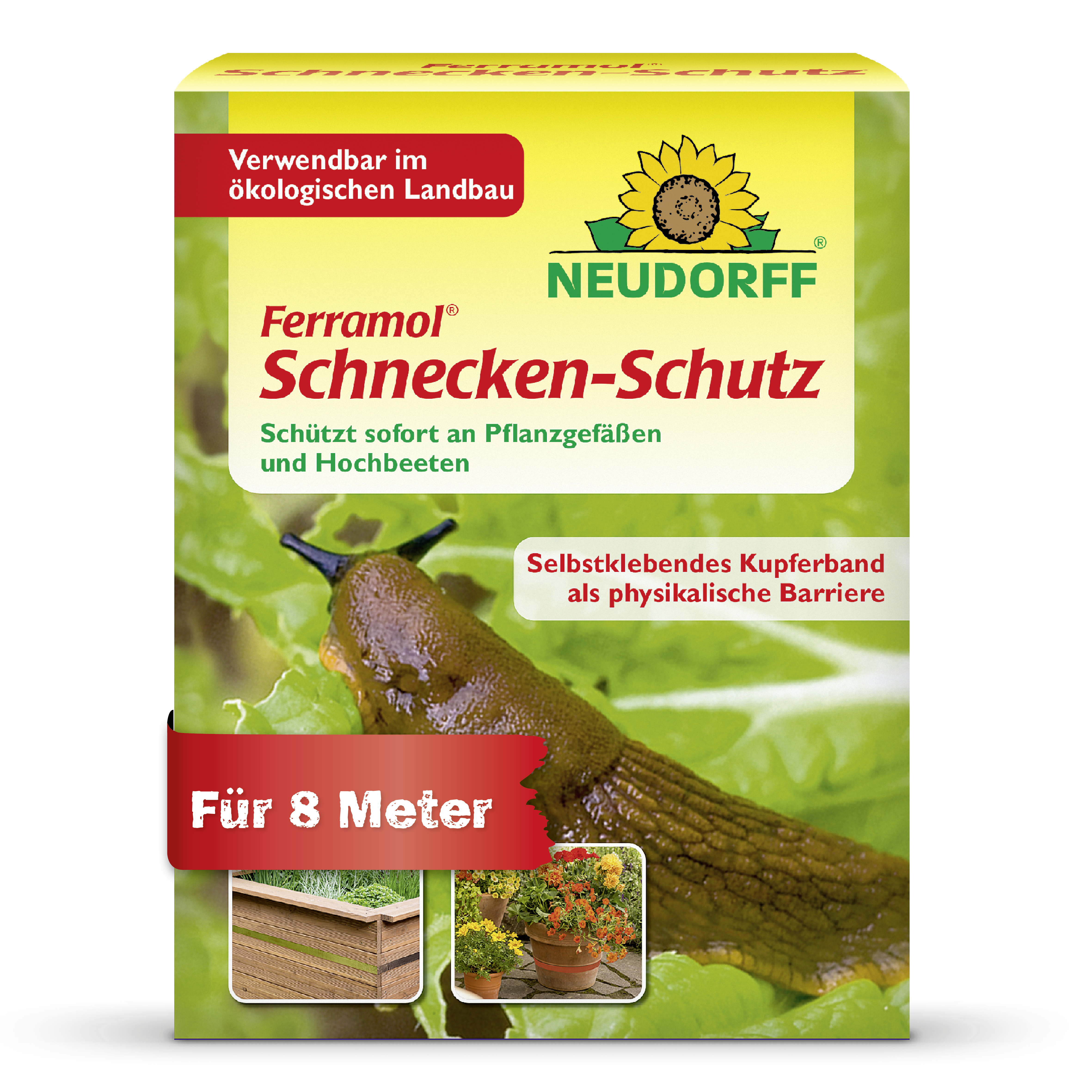 Neudorff Schnecken-Schutz, 2 x 4 m