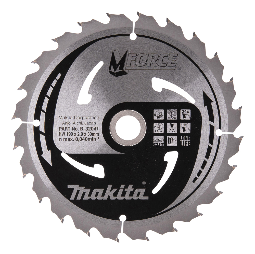 Makita Kreissägeblatt M-FORCE, 24 Zähne