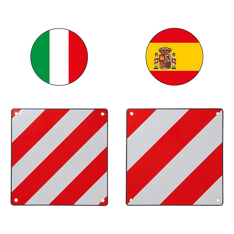 Proplus-361234-Warntafel ProPlus Caravan Warntafel 2in1, Italien/Spanien