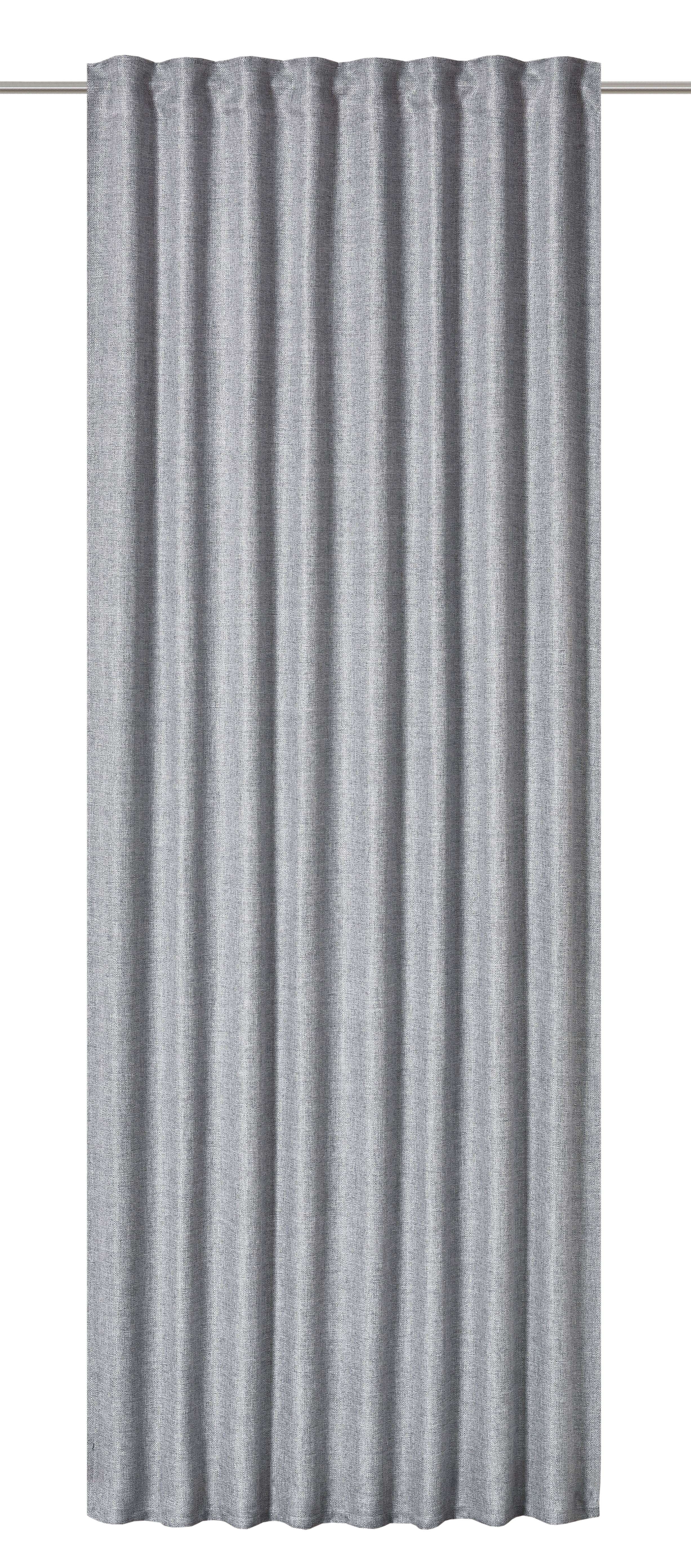 Elbersdrucke Jacquard-Vorhang Vienna 07, hellgrau, 140 x 255 cm