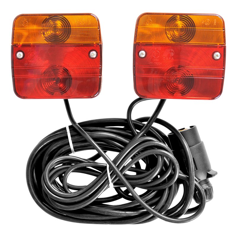 1-330418 ProPlus Rückenleuchten-Set auf Magnet 7,5+