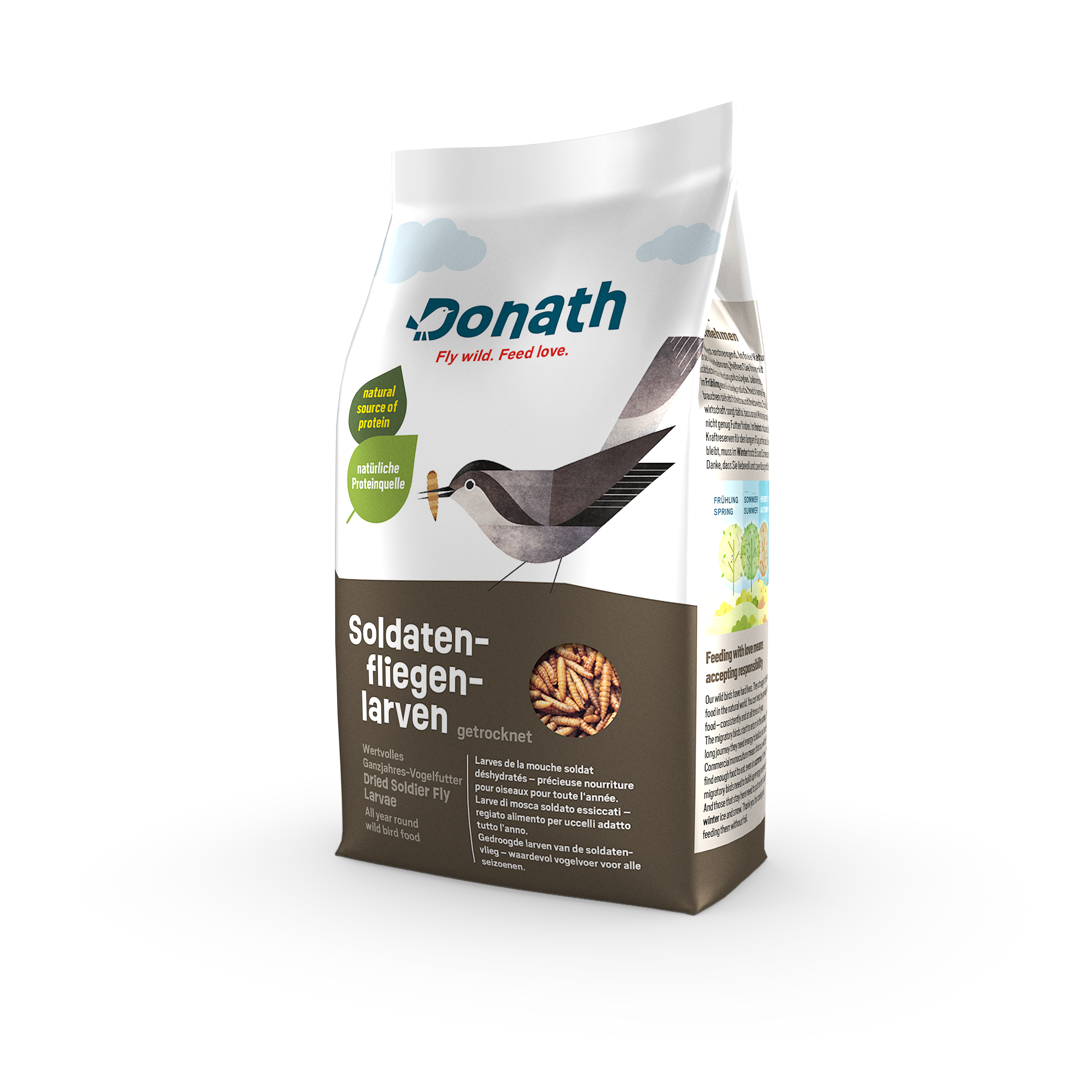 Donath Soldatenfliegen getrocknet, 250 g