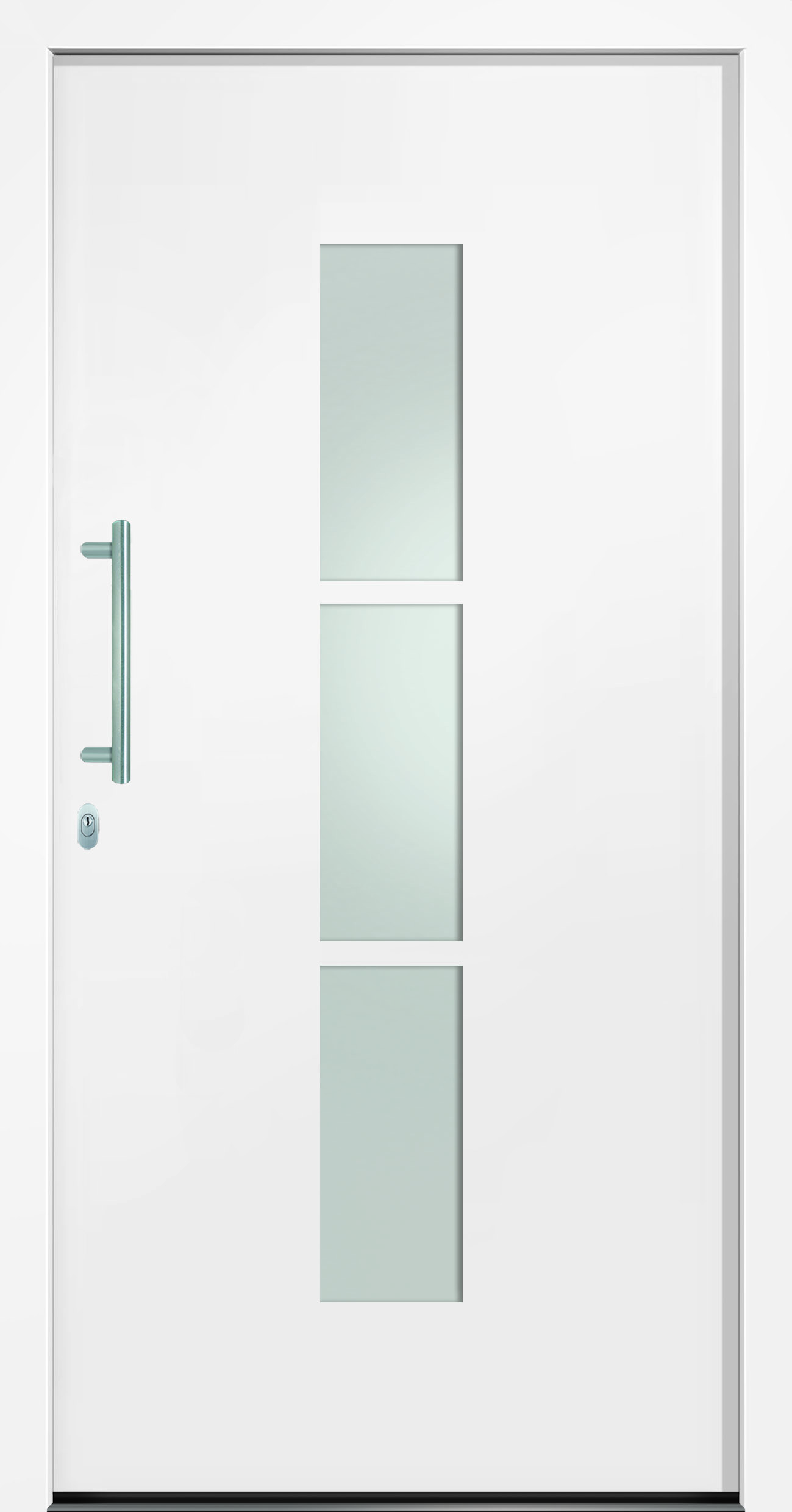 122930_HAT_Alu_L_Arnstein_weiss Roro Aluminium Haustür Arnstein