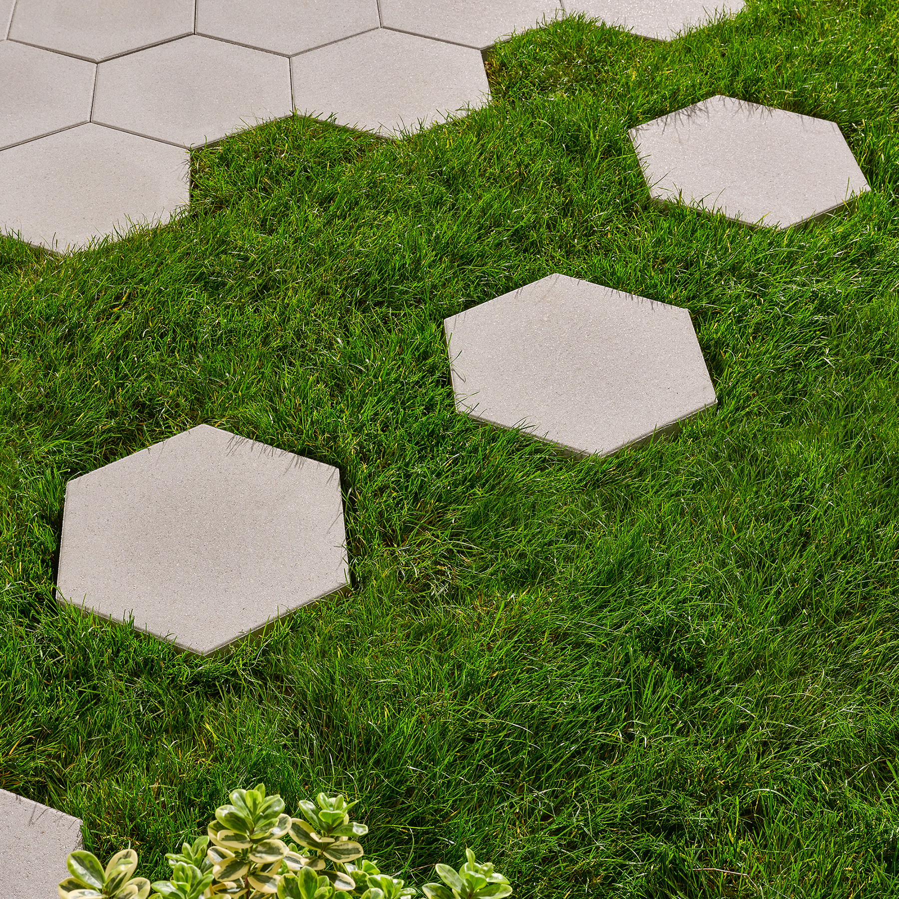 Kann Platte Wabeno 40 x 34,6 x 5 cm, silbergrau