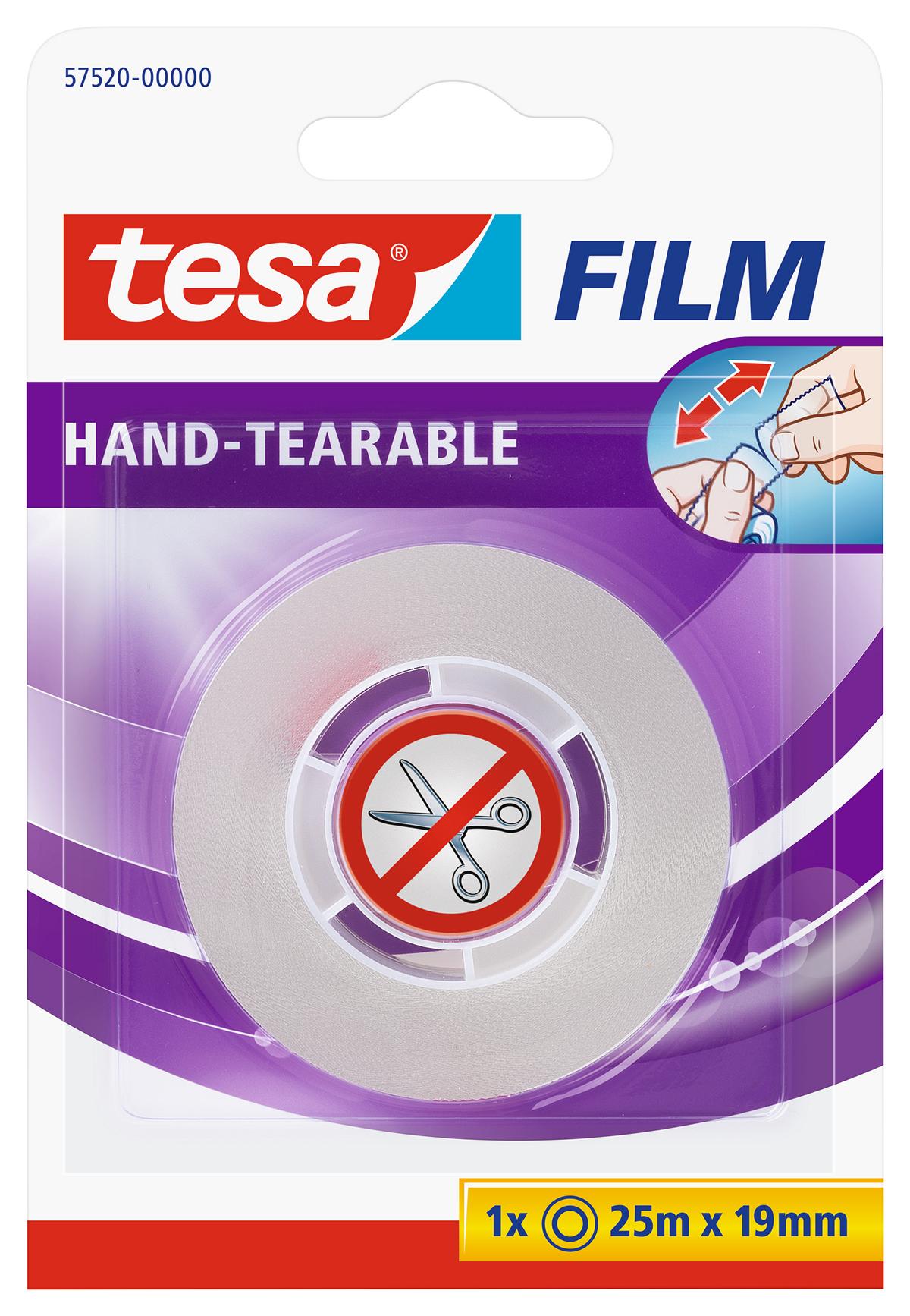 tesafilm_hand_tearable_575200000002_LI490_front_pa tesa von Hand einreißbar tesafilm, Blister