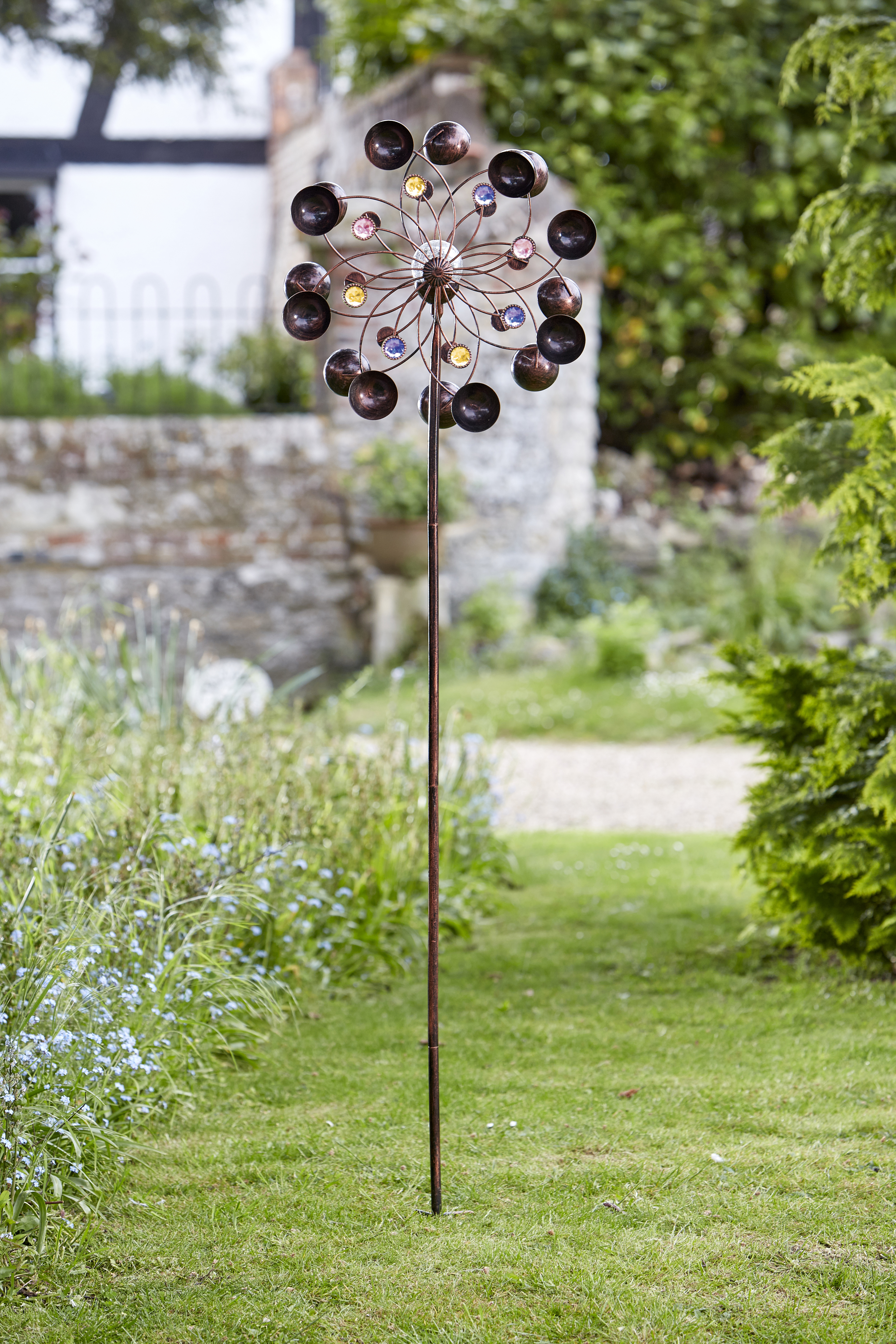 Smart Garden Windrad Venti + Solarkugel, 130 x 38 cm Smart Garden Windrad Venti + Solarkugel, 130 x 38 cm