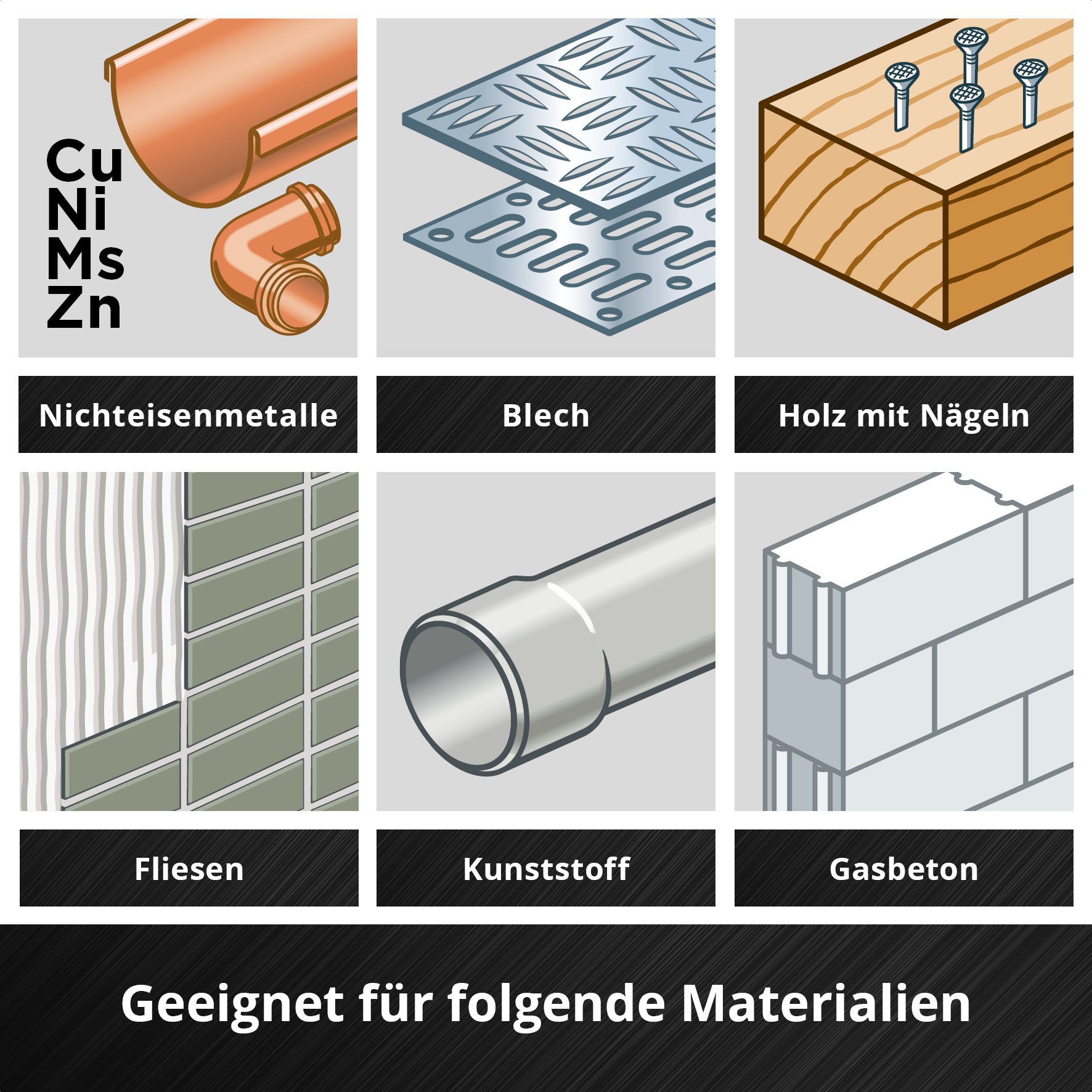 Einhell XXL-CASE Multitool-Set mit Universalaufnahme, 70-tlg. 