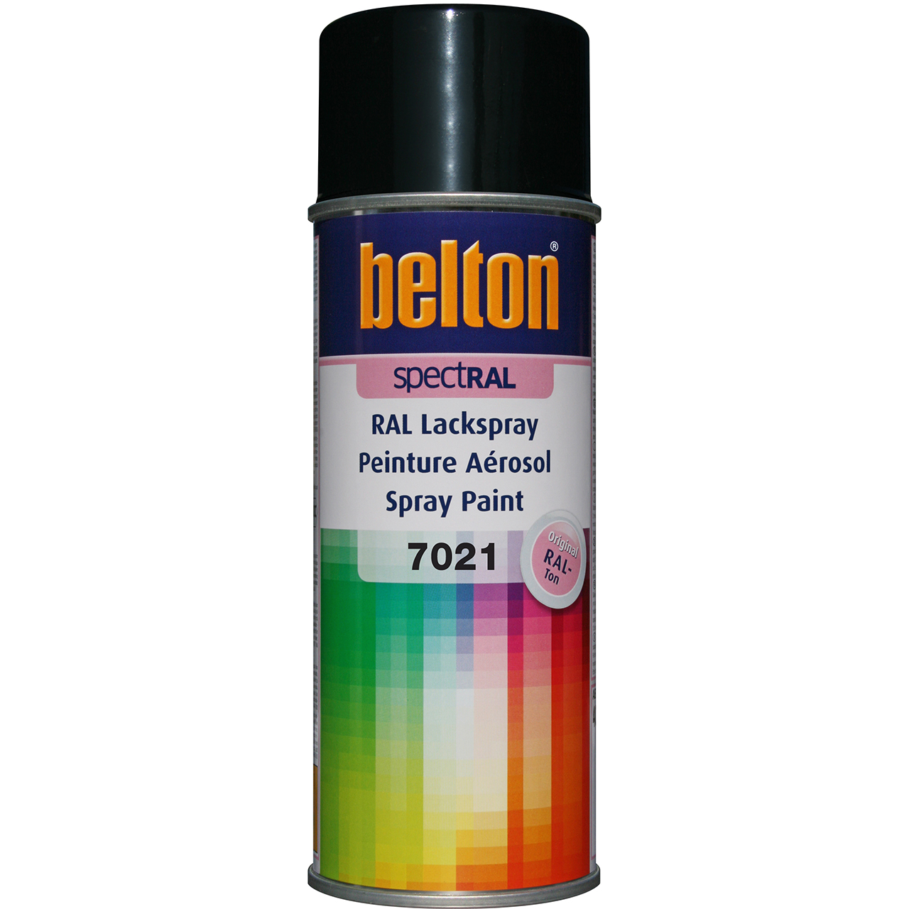 324142 belton RAL Lackspray schwarzgrau hochglanz, 400ml