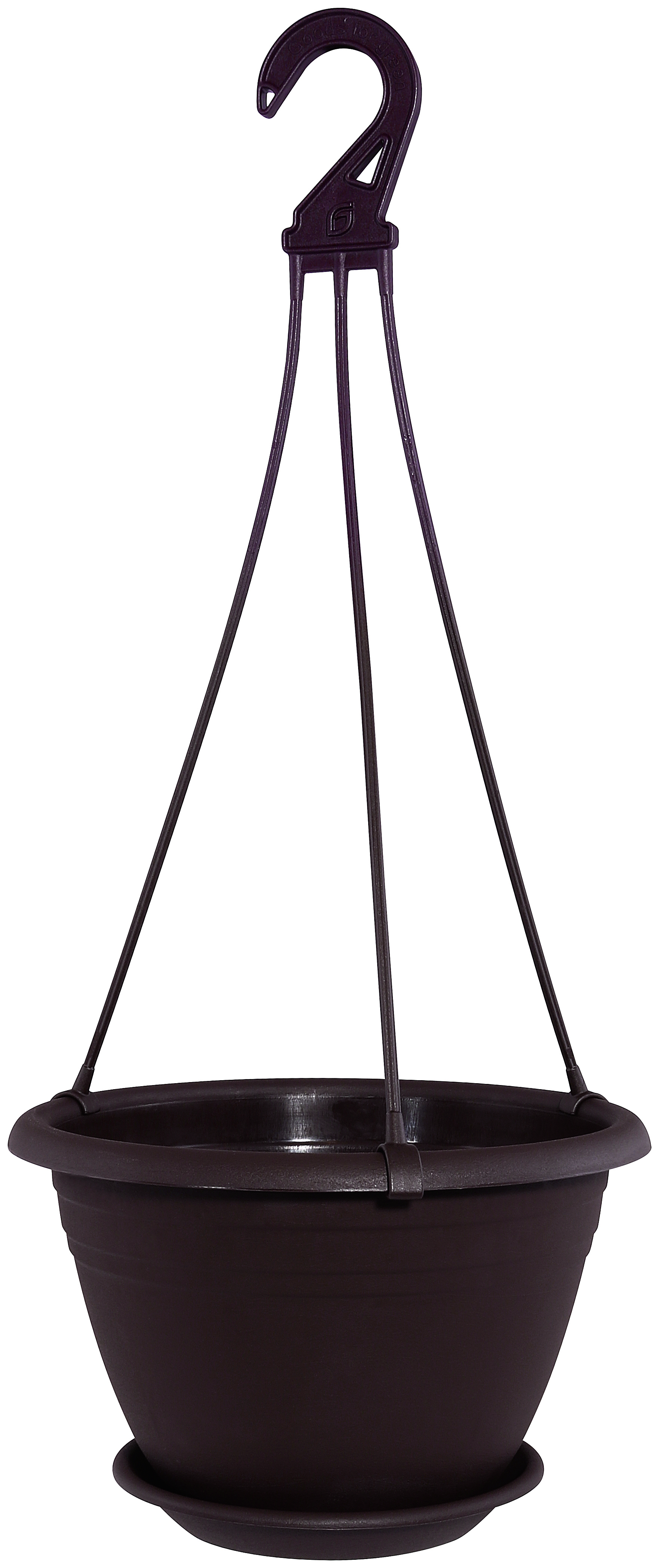 Geli Ampel GALICIA, 25 cm, mit US, braun