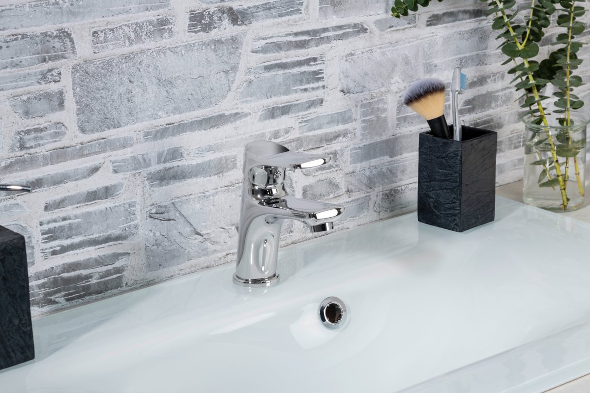 Fackelmann Armatur DENVER, H=15,5 cm, chrom Glanz