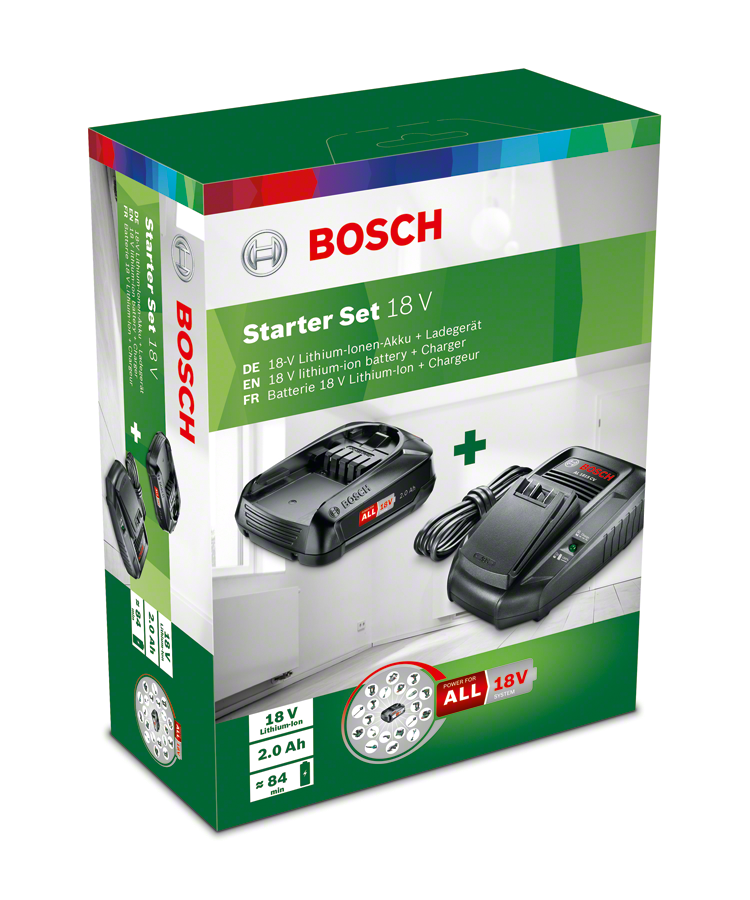 Bosch Starter-Set PBA18 V 2,5AH/AL18V-20 Bosch Starter-Set PBA18 V 2,5AH/AL18V-20