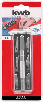 014920-300 Kwb Bastelmesserset, 7-tlg.