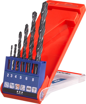 423140-100 Kwb HSS Spiralbohrer 2 - 8 mm