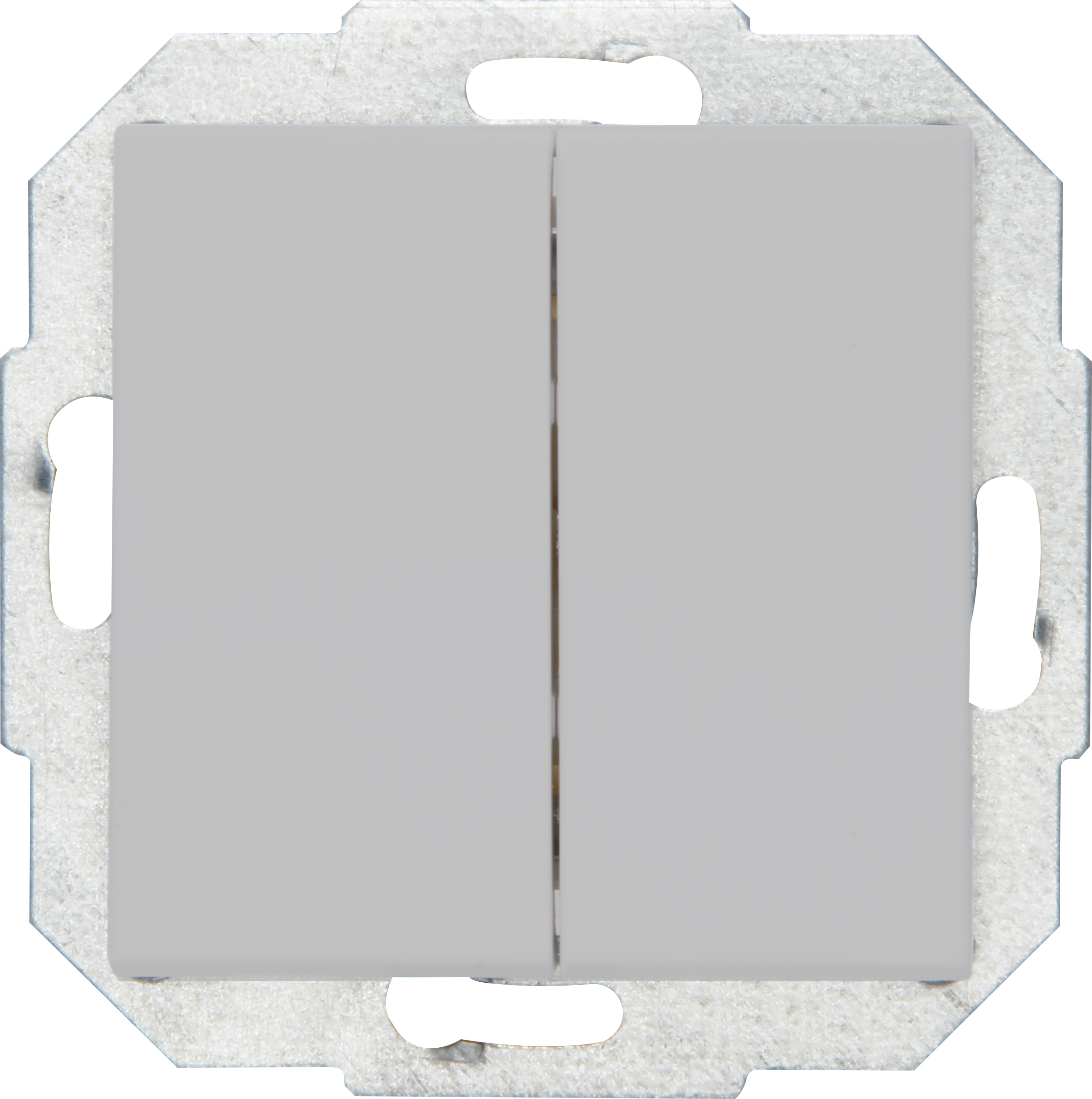 Kopp Athenis Wechsel-Schalter, matt grau Kopp Athenis Wechsel-Schalter, matt grau