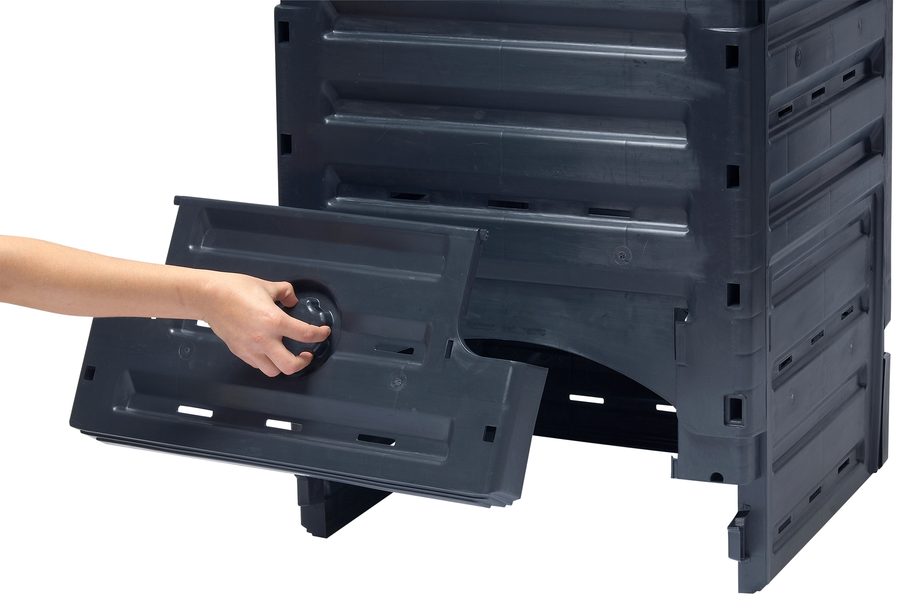 393145-6 KOMPOSTER ECO-MASTER 300L SCHWARZ   GRAF