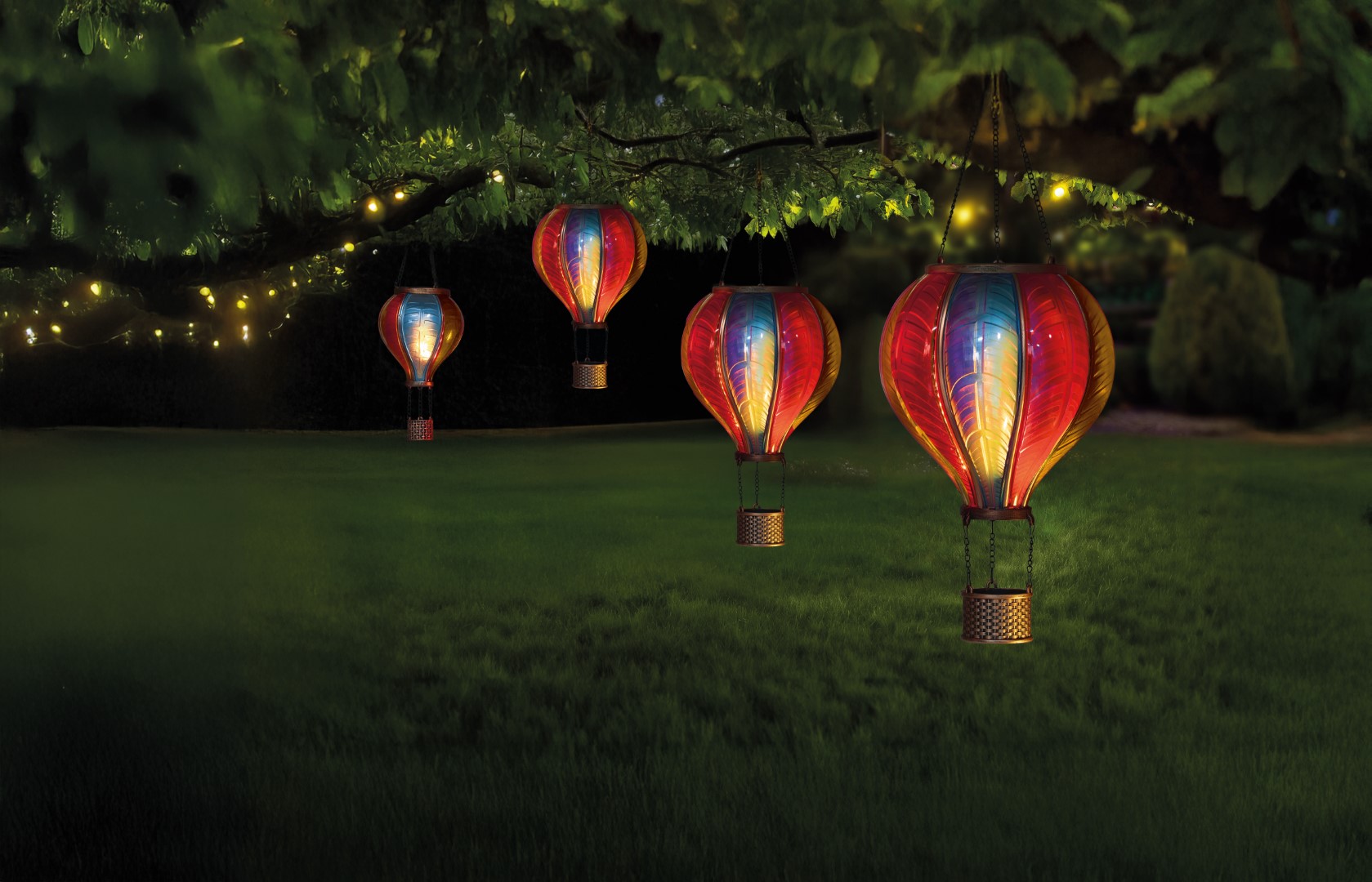 Smart Garden Rainbow Flaming Ballon Mini