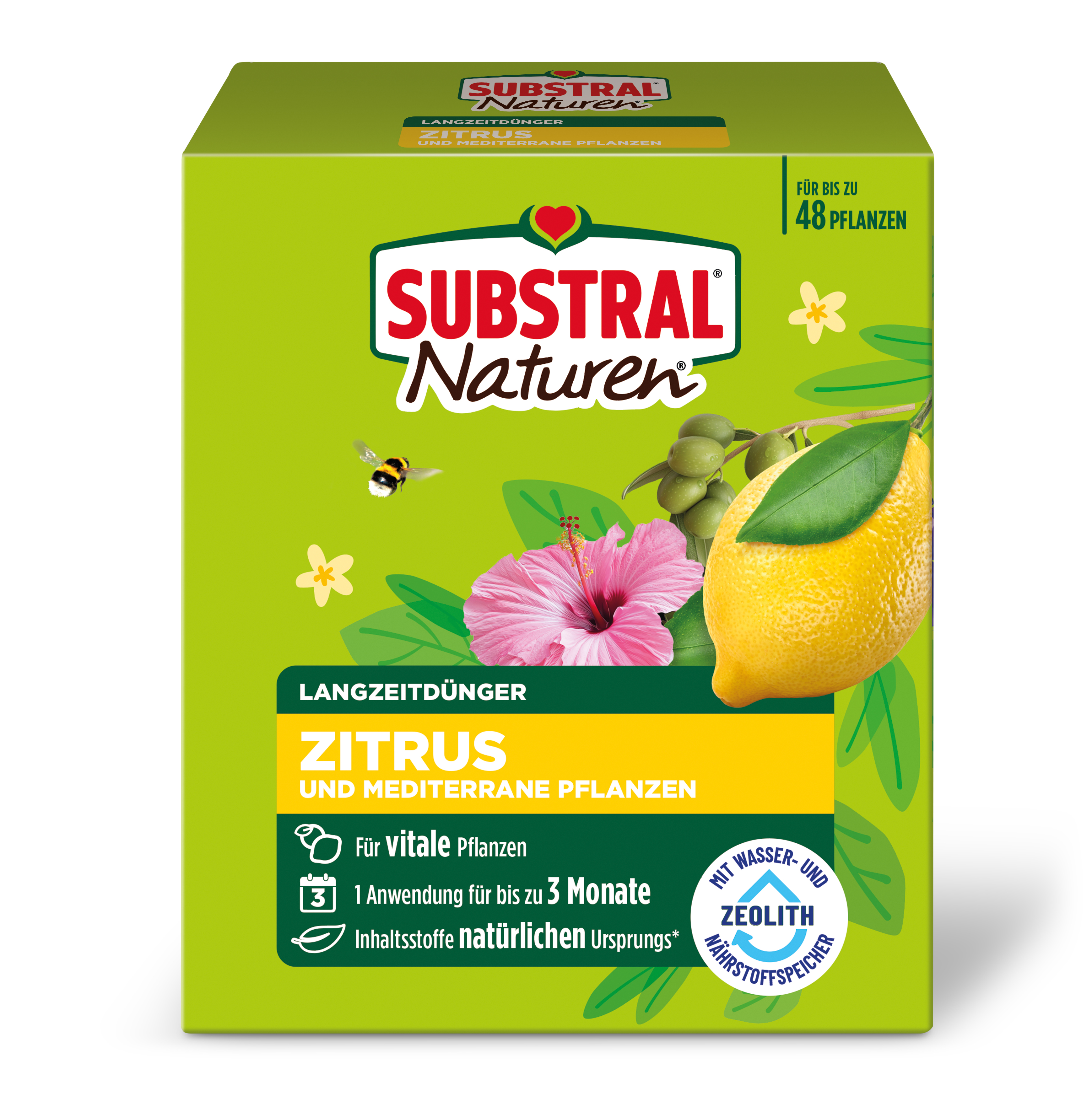 Substral Langzeitdünger Zitrus und Mediterrane Pflanzen, 1,2 kg