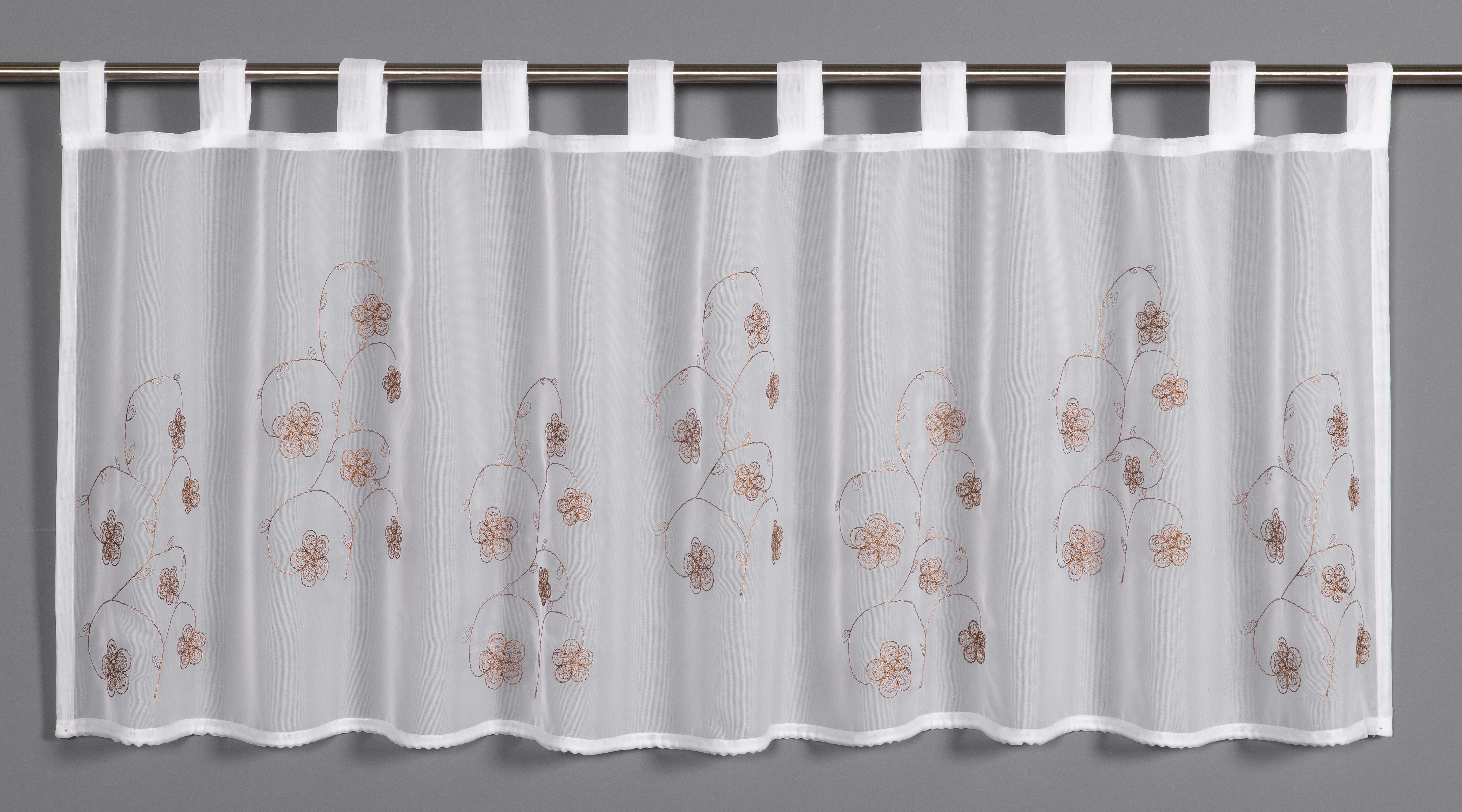 Sehlbach Fertiggardine braun, 135 x 45 cm Sehlbach Fertiggardine braun, 135 x 45 cm