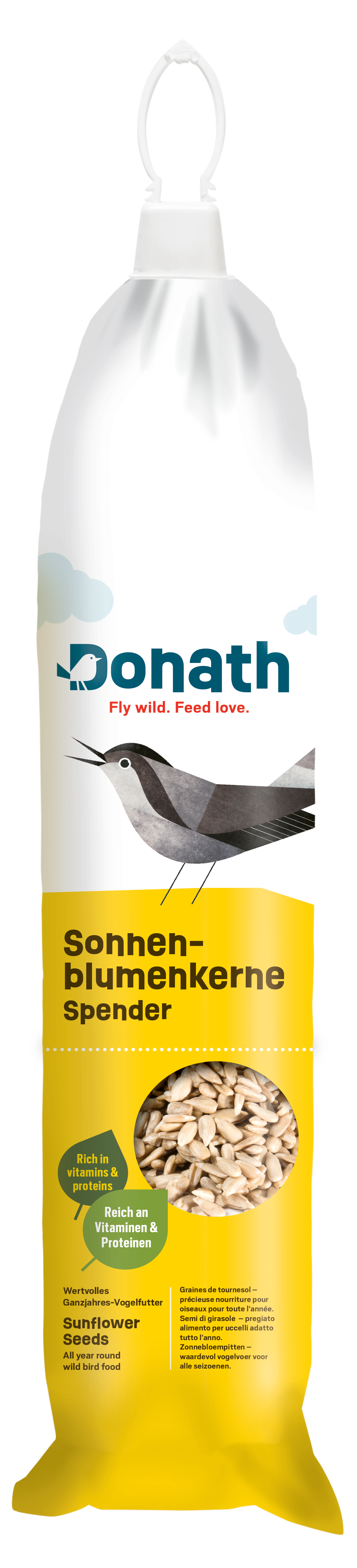 Donath Energie-Spender geschälte Sonnenblumenkerne Donath Energie-Spender geschälte Sonnenblumenkerne