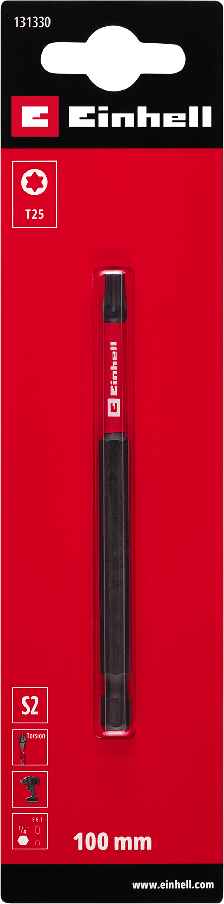 Einhell Impact-Bit Torsion, 100 mm, T25 S2 Einhell Impact-Bit Torsion, 100 mm, T25 S2