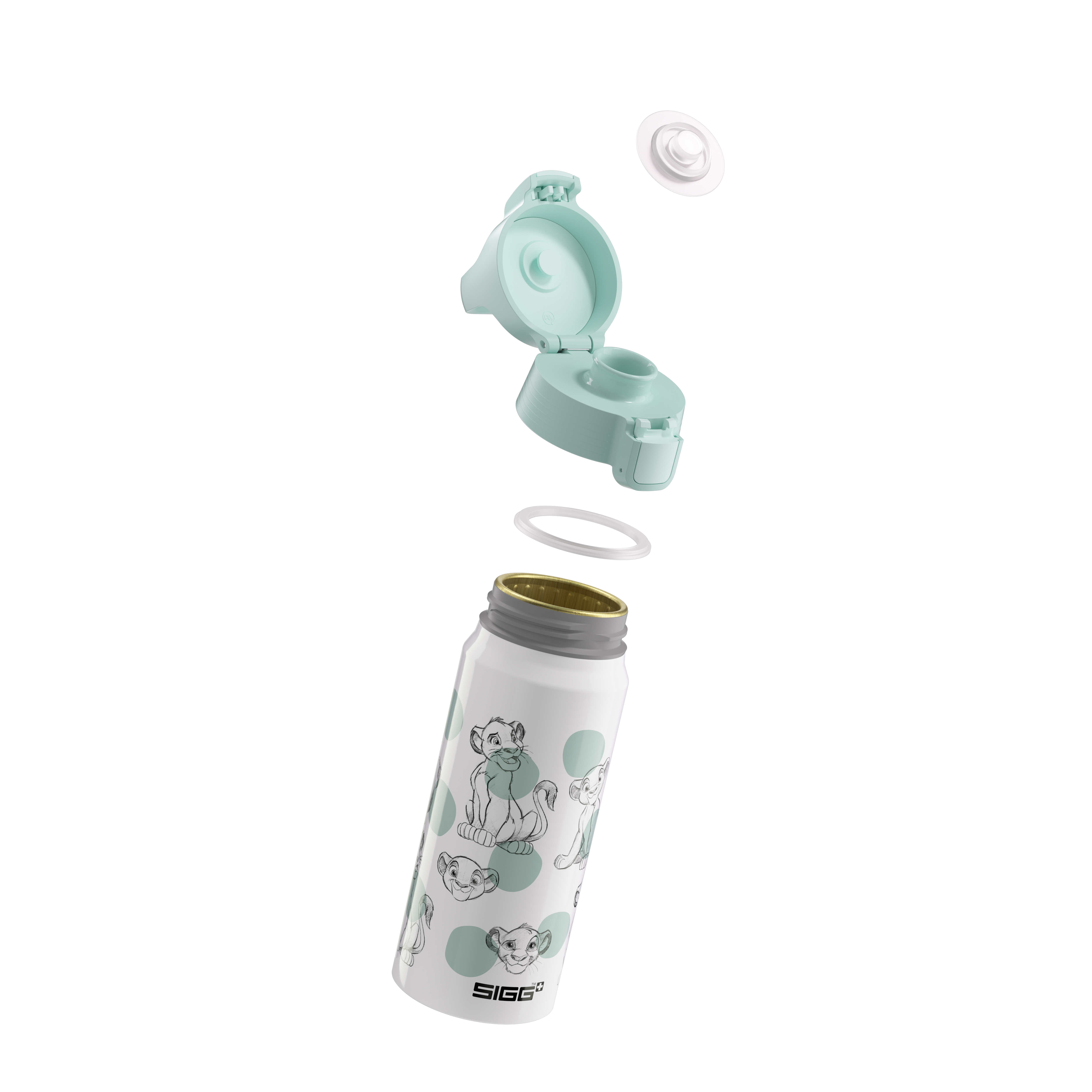 SIGG Kinder-Trinkflasche "WMB One Simba and Nala", 0,6 L