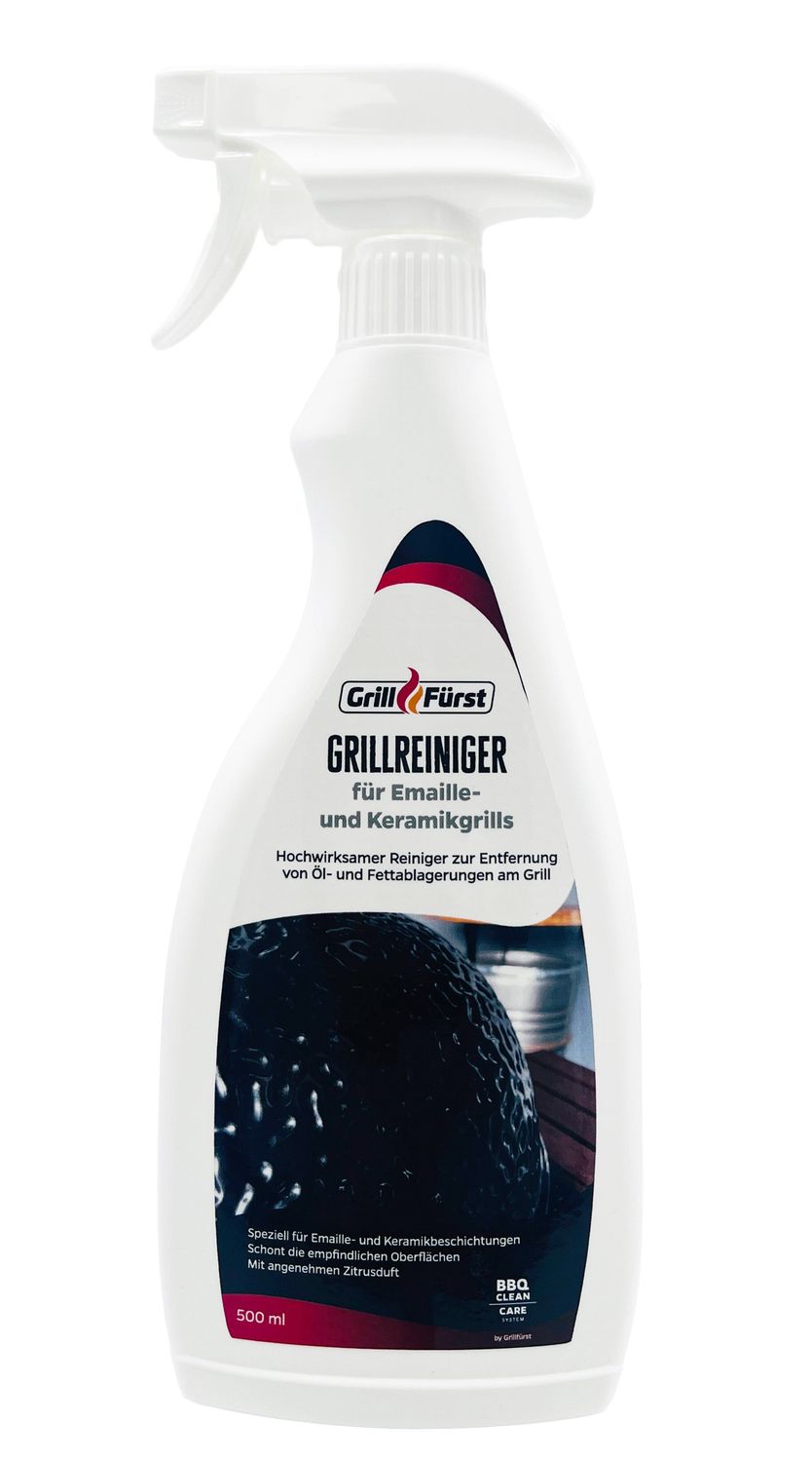 Grillfürst Grillreiniger für Emaille, Keramikgrills und emaillierte Roste, 500 ml