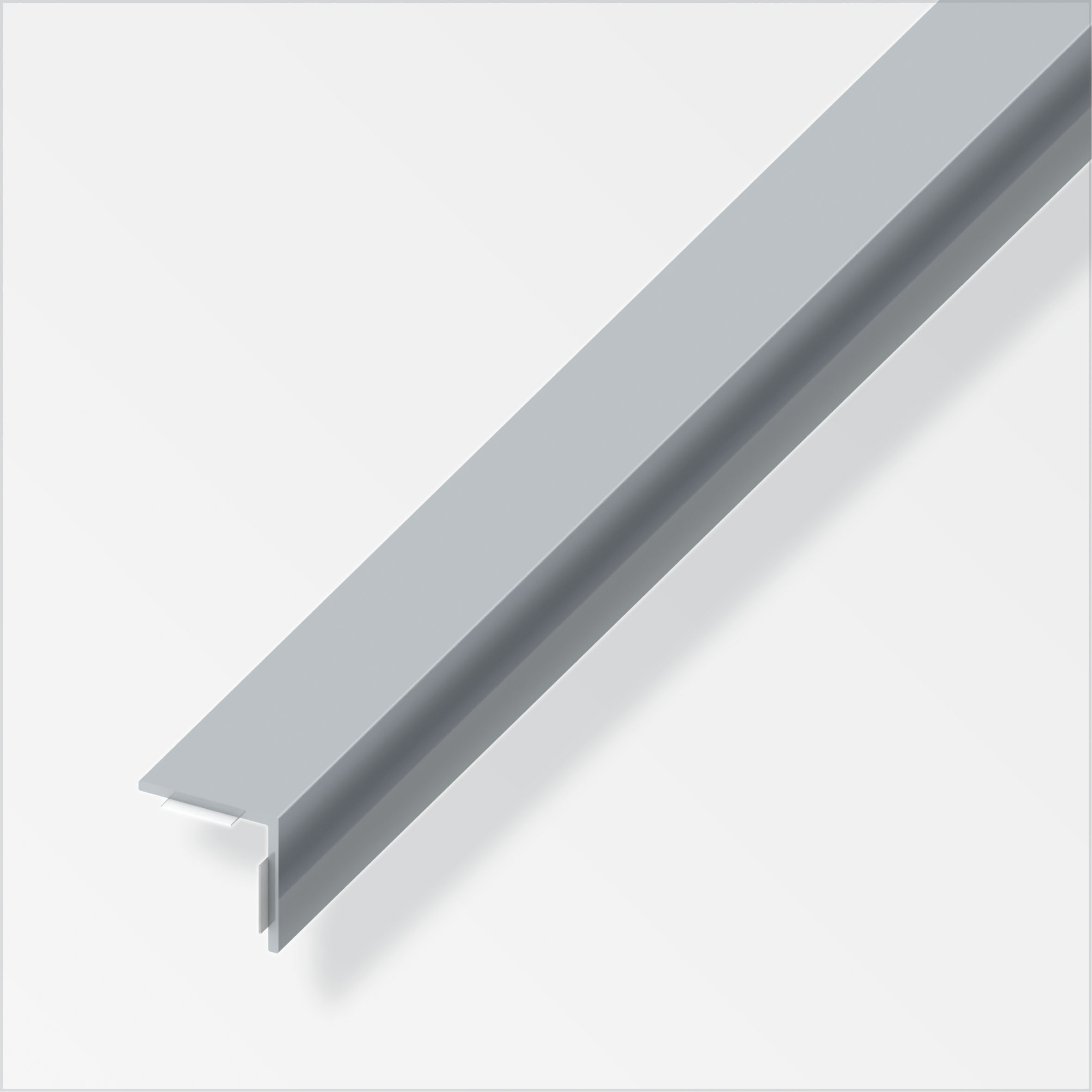 644308_Winkel-gleichschenklig Alfer Winkel 20 x 20 mm, grau glänzend