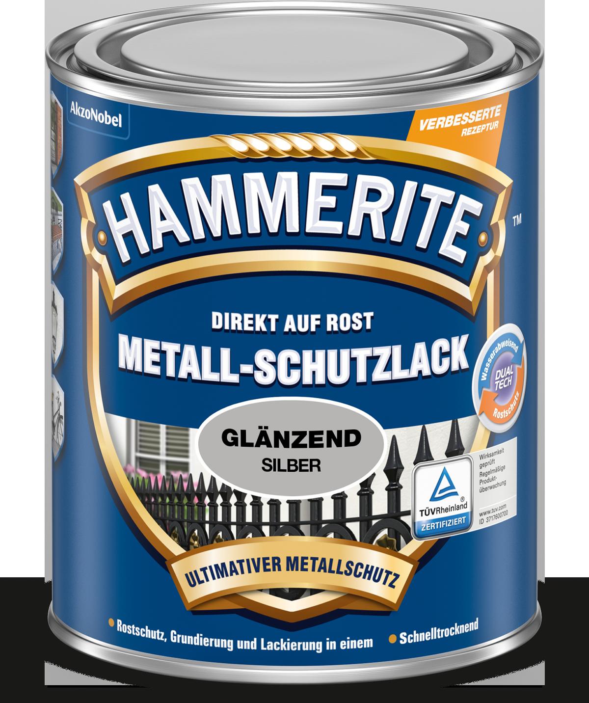 HAMMERITE GL 250ML SILBER