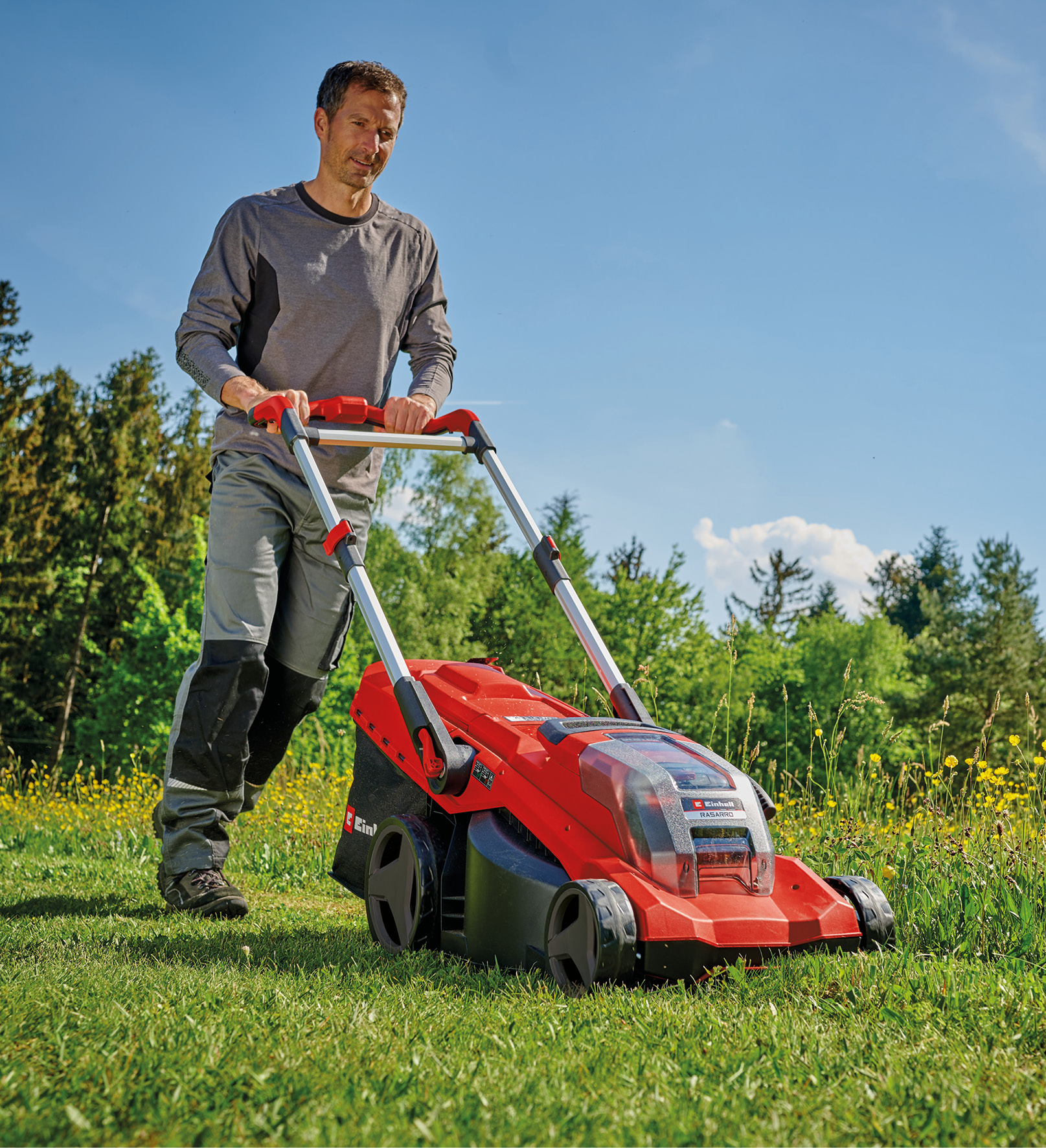 Einhell Akku-Rasenmäher RASARRO 36/42 (2x5,2Ah) Einhell Akku-Rasenmäher RASARRO 36/42 (2x5,2Ah)