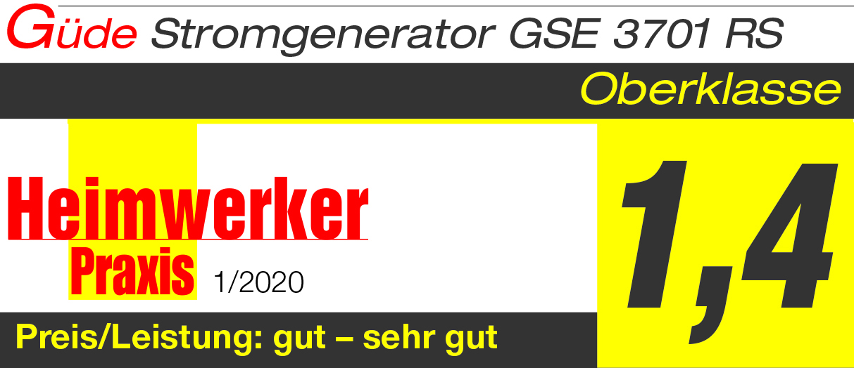 Güde Stromerzeuger GSE 3701 RS